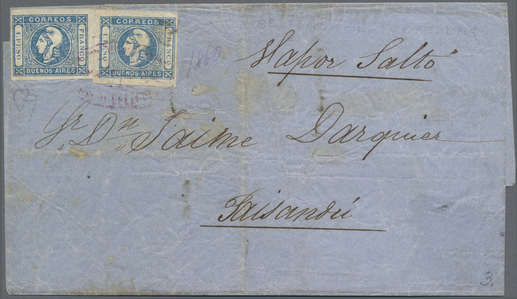 Lot 60 - Argentinien - Provinzen: Buenos Aires - Auction #211 Lot 60 - Argentinien - Provinzen: Buenos Aires - Auction #211