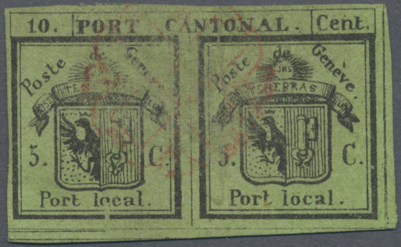 Lot 231 - Schweiz - Genf  -  Auktionshaus Edgar Mohrmann & Co. Internat. Briefmarken-Auktionen GmhH Auction #211  