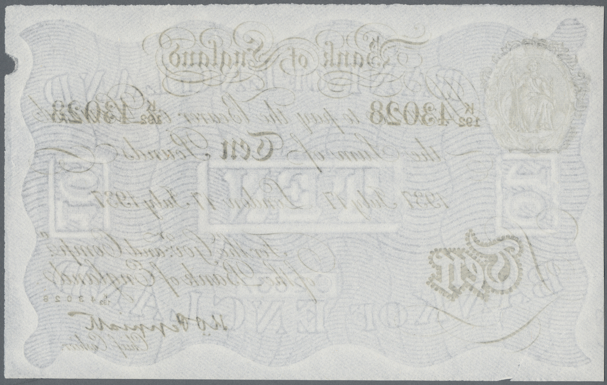Lot 01693 - Great Britain / Großbritannien | Banknoten  -  Auktionshaus Christoph Gärtner GmbH & Co. KG Sale #45 Banknotes Worldwide