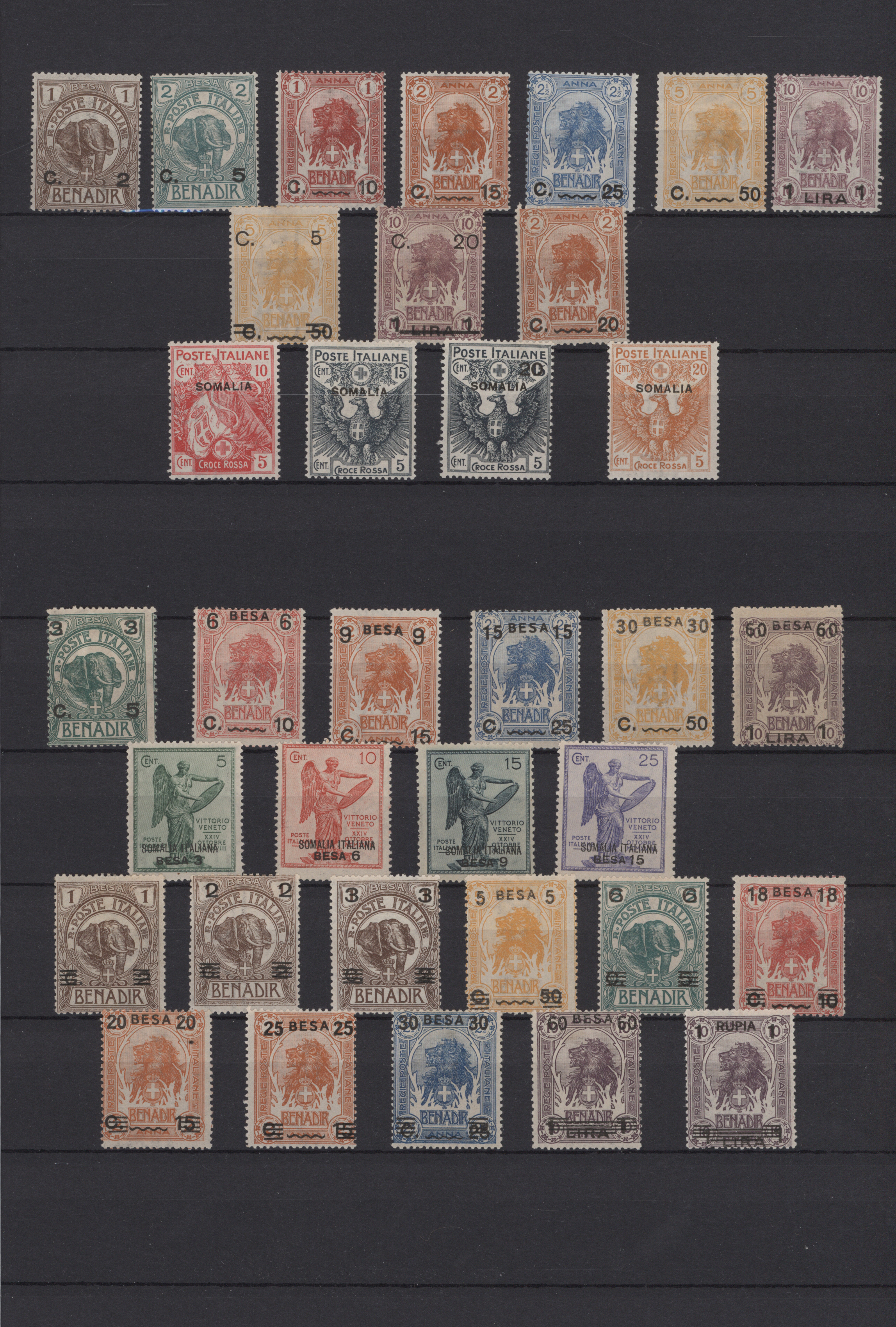 Lot 07364 - italienisch-somaliland - Auktionshaus Christoph Gärtner GmbH & Co. KG 57th AUCTION - Day 4 Lot 07364 - italienisch-somaliland - Auktionshaus Christoph Gärtner GmbH & Co. KG 57th AUCTION - Day 4