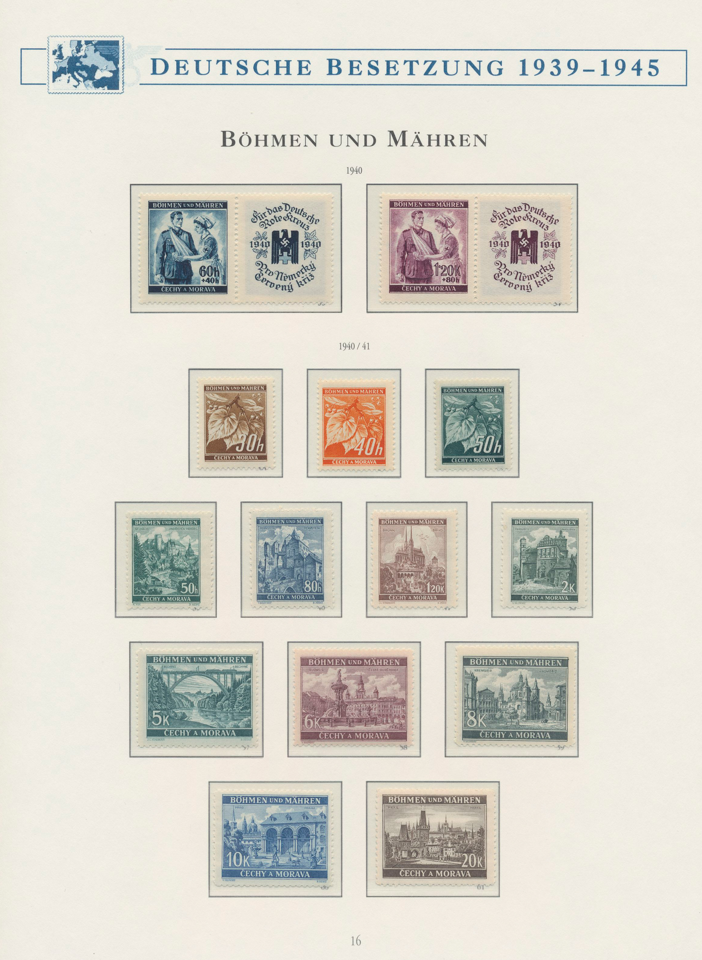 Lot 14585 - deutsche besetzung ii. wk  -  Auktionshaus Christoph Gärtner GmbH & Co. KG 58th AUCTION - Day 5