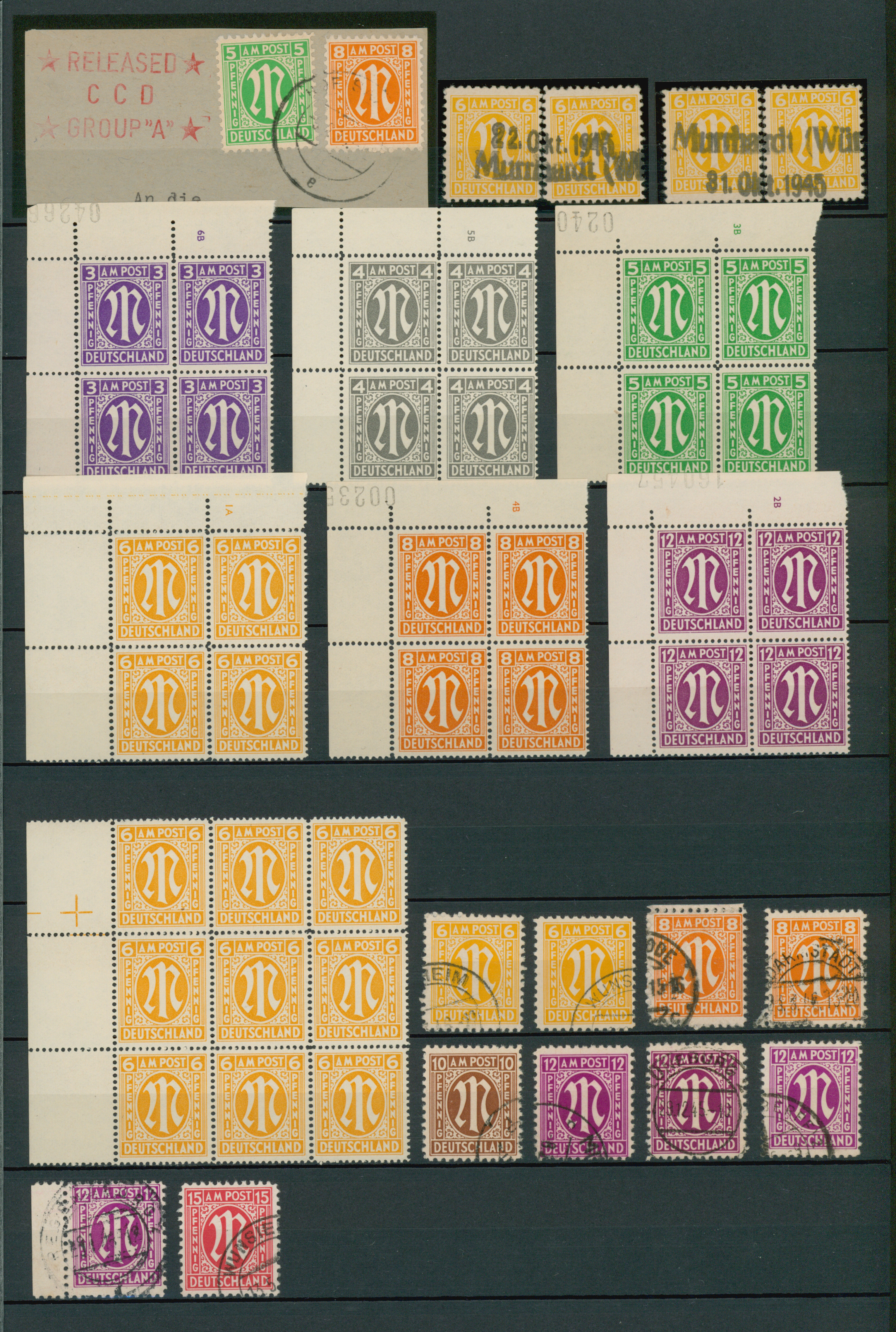 Lot 11789 - bizone - Auktionshaus Christoph Gärtner GmbH & Co. KG 57th AUCTION - Day 5 Lot 11789 - bizone - Auktionshaus Christoph Gärtner GmbH & Co. KG 57th AUCTION - Day 5