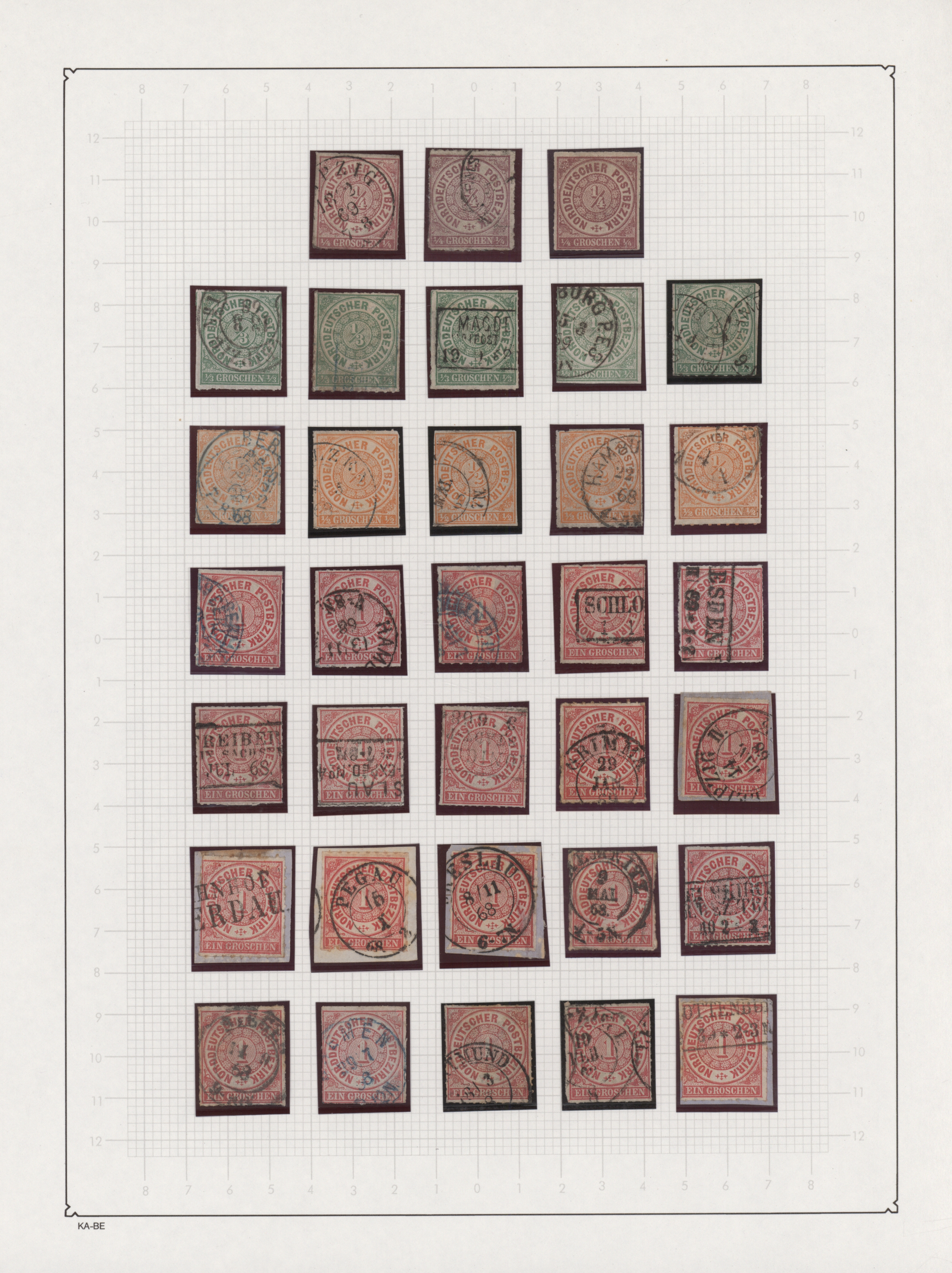 Lot 10418 - Norddeutscher Bund - Marken und Briefe - Auktionshaus Christoph Gärtner GmbH & Co. KG 57th AUCTION - Day 5 Lot 10418 - Norddeutscher Bund - Marken und Briefe - Auktionshaus Christoph Gärtner GmbH & Co. KG 57th AUCTION - Day 5