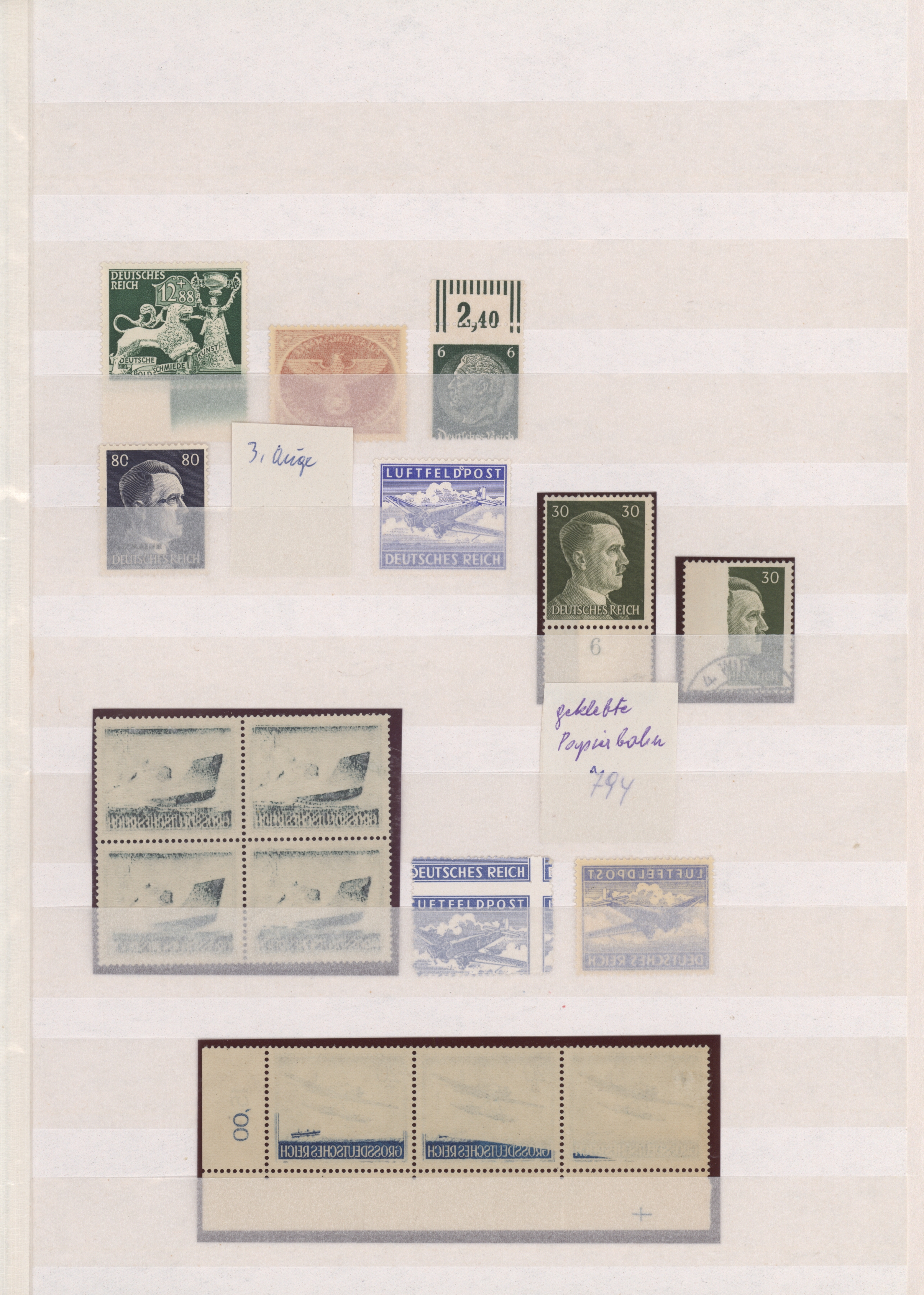 Lot 10717 - Deutsches Reich - 3. Reich - Auktionshaus Christoph Gärtner GmbH & Co. KG 57th AUCTION - Day 5 Lot 10717 - Deutsches Reich - 3. Reich - Auktionshaus Christoph Gärtner GmbH & Co. KG 57th AUCTION - Day 5