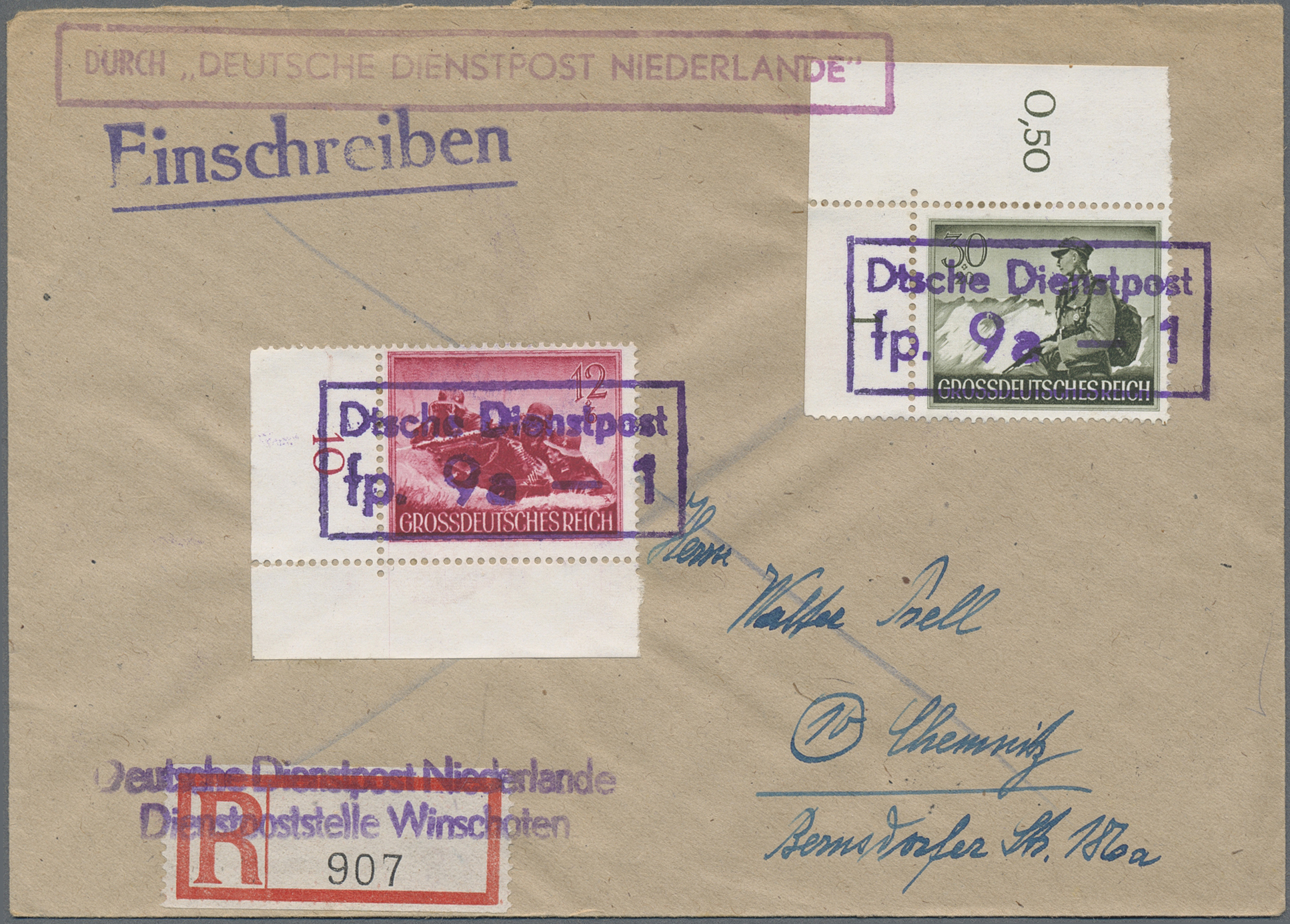 Lot 08730 - Deutsches Reich - 3. Reich  -  Auktionshaus Christoph Gärtner GmbH & Co. KG 53rd AUCTION - Day 5, Collections Estates, Germany, Picture Postcards