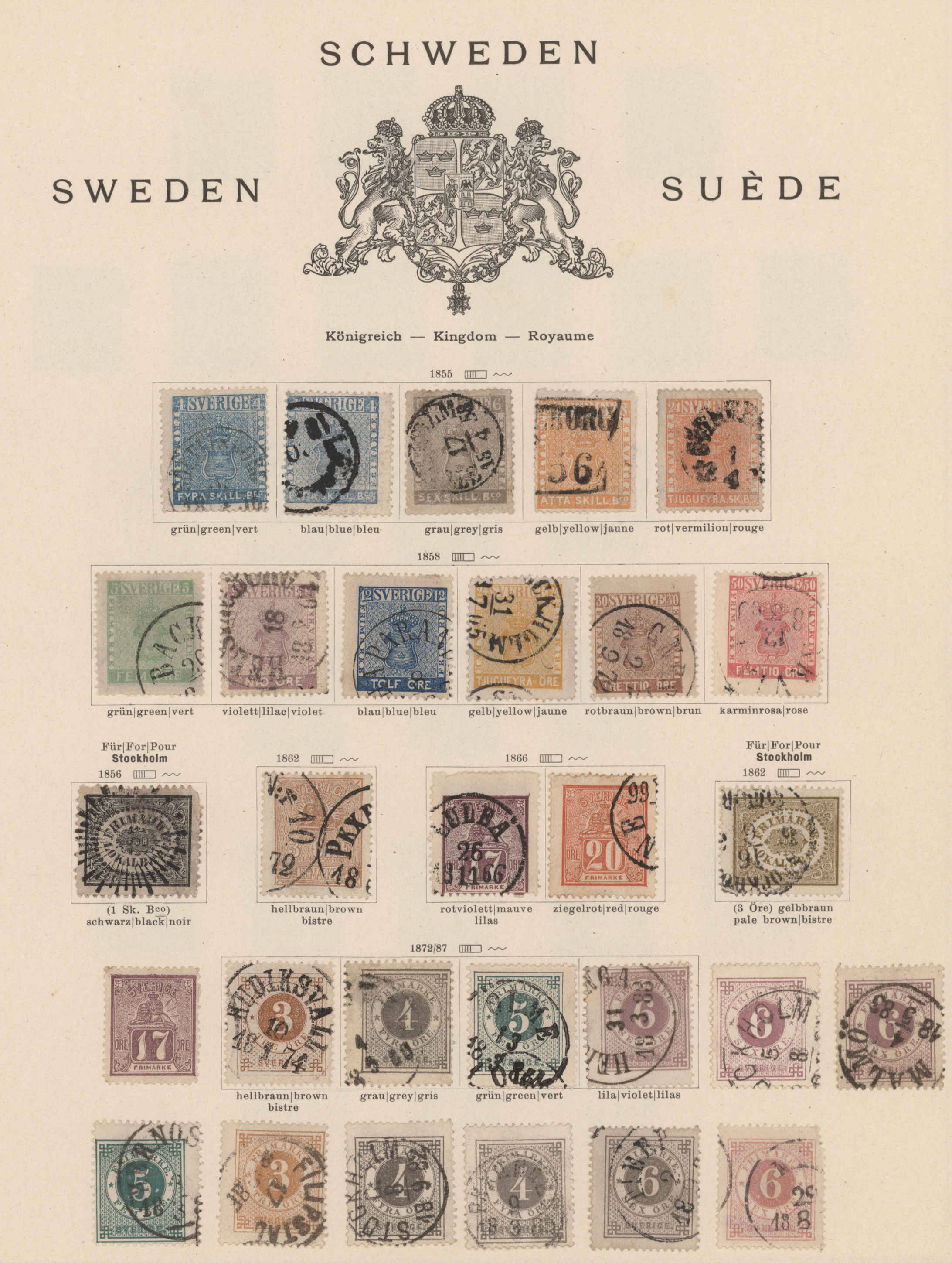 Lot 09652 - schweden - Auktionshaus Christoph Gärtner GmbH & Co. KG 56th AUCTION - Day 4 Lot 09652 - schweden - Auktionshaus Christoph Gärtner GmbH & Co. KG 56th AUCTION - Day 4