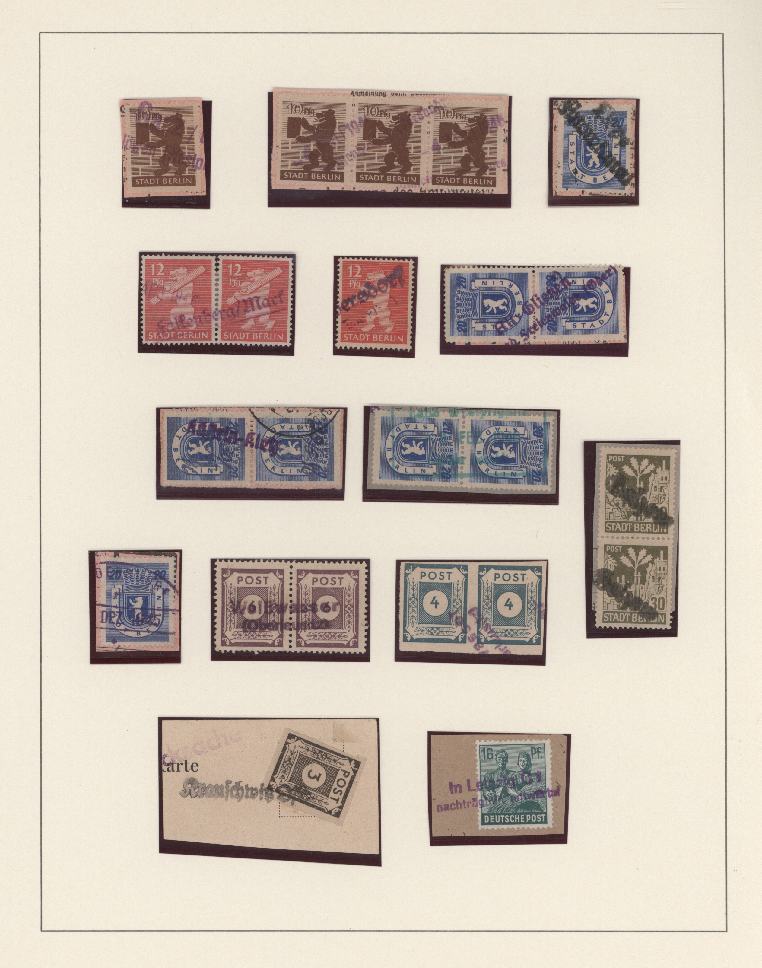 Lot 11375 - sowjetische zone  -  Auktionshaus Christoph Gärtner GmbH & Co. KG 57th AUCTION - Day 5