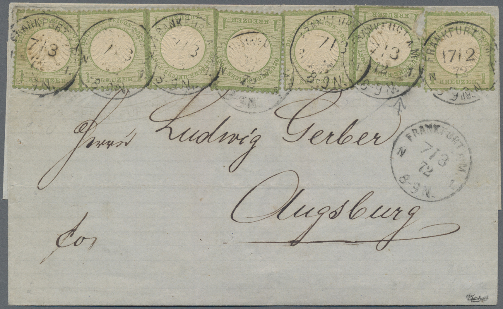 Lot 702 - Deutsches Reich - Brustschild - Auktionshaus Edgar Mohrmann & Co. Internat. Briefmarken-Auktionen GmhH Auction #211 Lot 702 - Deutsches Reich - Brustschild - Auktionshaus Edgar Mohrmann & Co. Internat. Briefmarken-Auktionen GmhH Auction #211