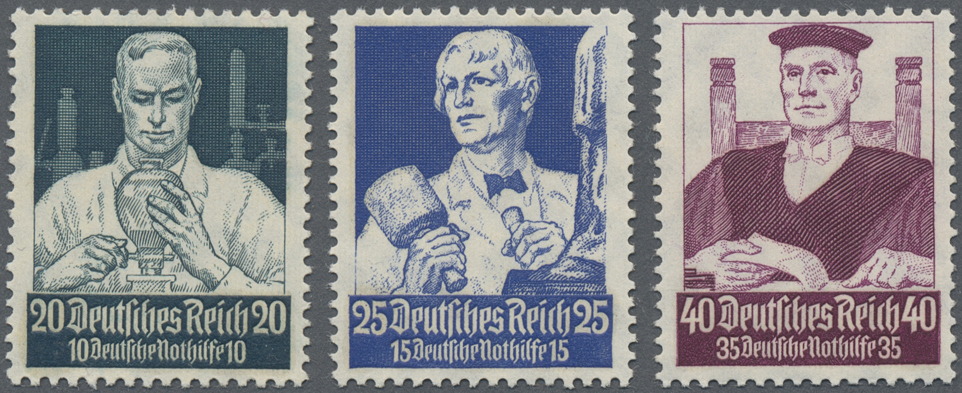 Stamp Auction Deutsches Reich 3. Reich 52nd Auction Germany