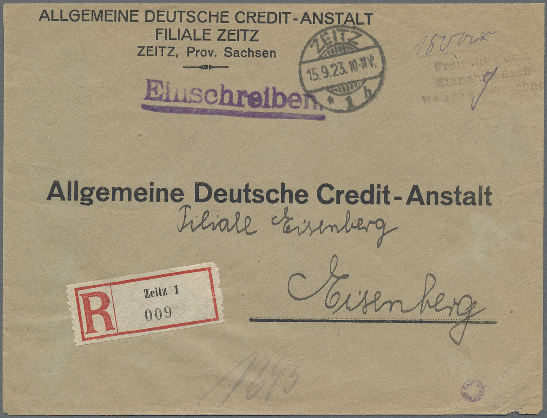 Lot 11118 - Deutsches Reich - Inflation  -  Auktionshaus Christoph Gärtner GmbH & Co. KG 54th AUCTION - Day 5