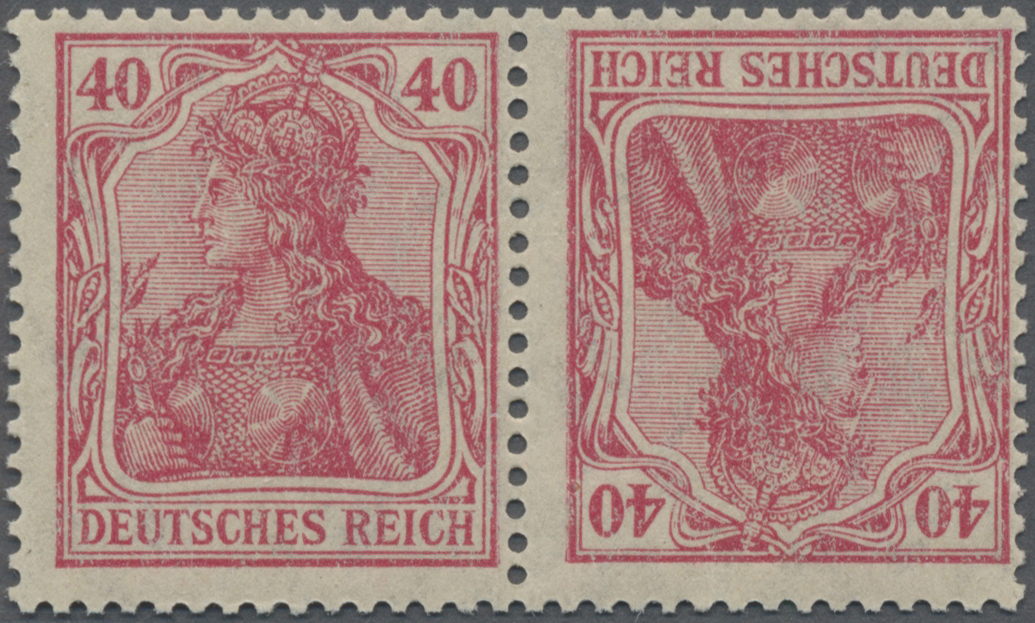 Lot 05565 - Deutsches Reich - Zusammendrucke - Auktionshaus Christoph Gärtner GmbH & Co. KG 59th AUCTION - day 4 Lot 05565 - Deutsches Reich - Zusammendrucke - Auktionshaus Christoph Gärtner GmbH & Co. KG 59th AUCTION - day 4
