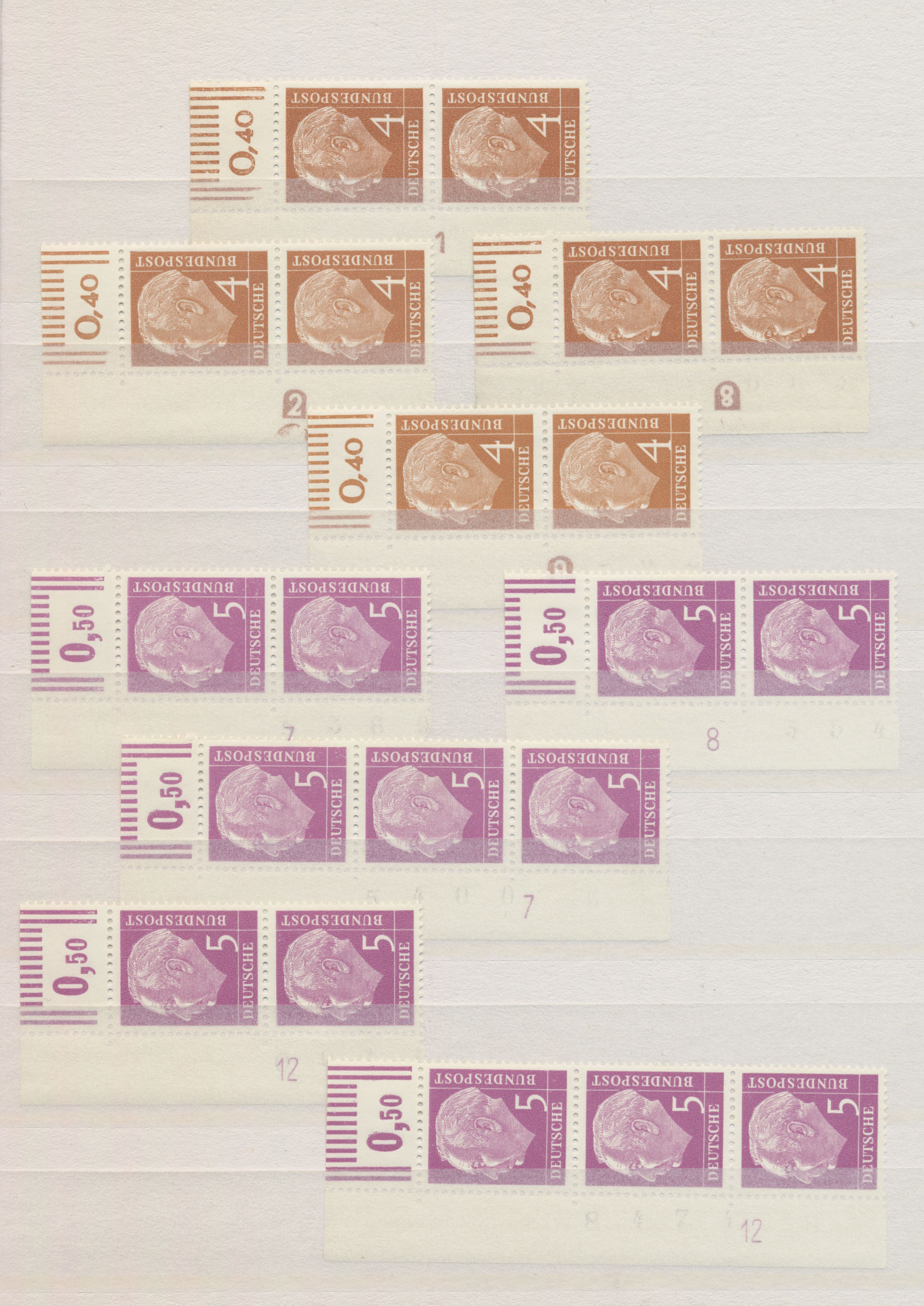 Lot 11907 - bundesrepublik deutschland - Auktionshaus Christoph Gärtner GmbH & Co. KG 57th AUCTION - Day 5 Lot 11907 - bundesrepublik deutschland - Auktionshaus Christoph Gärtner GmbH & Co. KG 57th AUCTION - Day 5