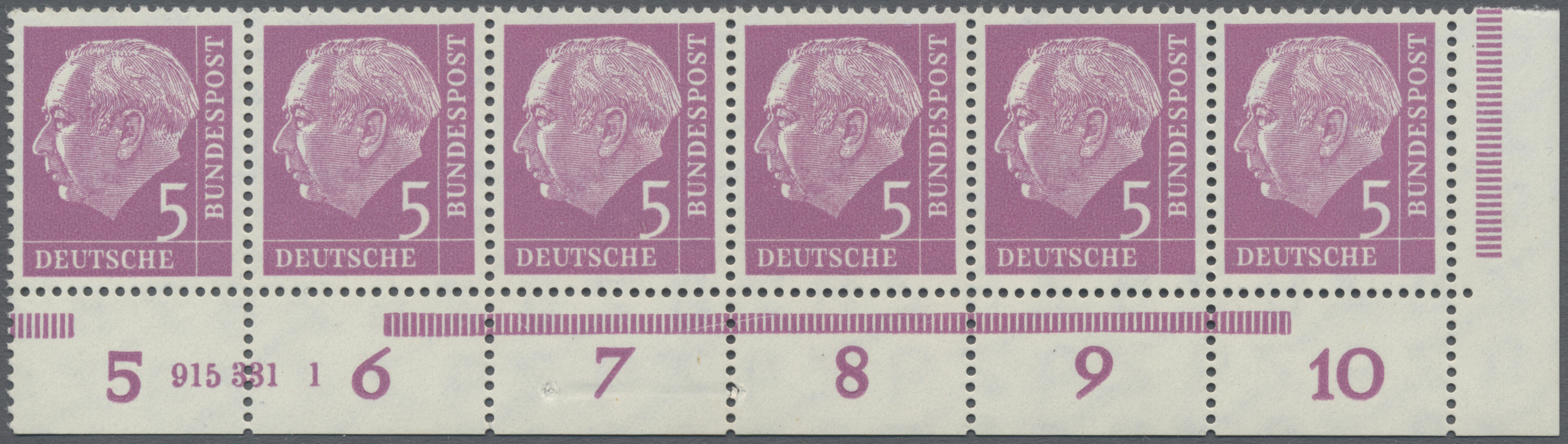 Lot 06816 - bundesrepublik deutschland  -  Auktionshaus Christoph Gärtner GmbH & Co. KG 57th AUCTION - Day 3