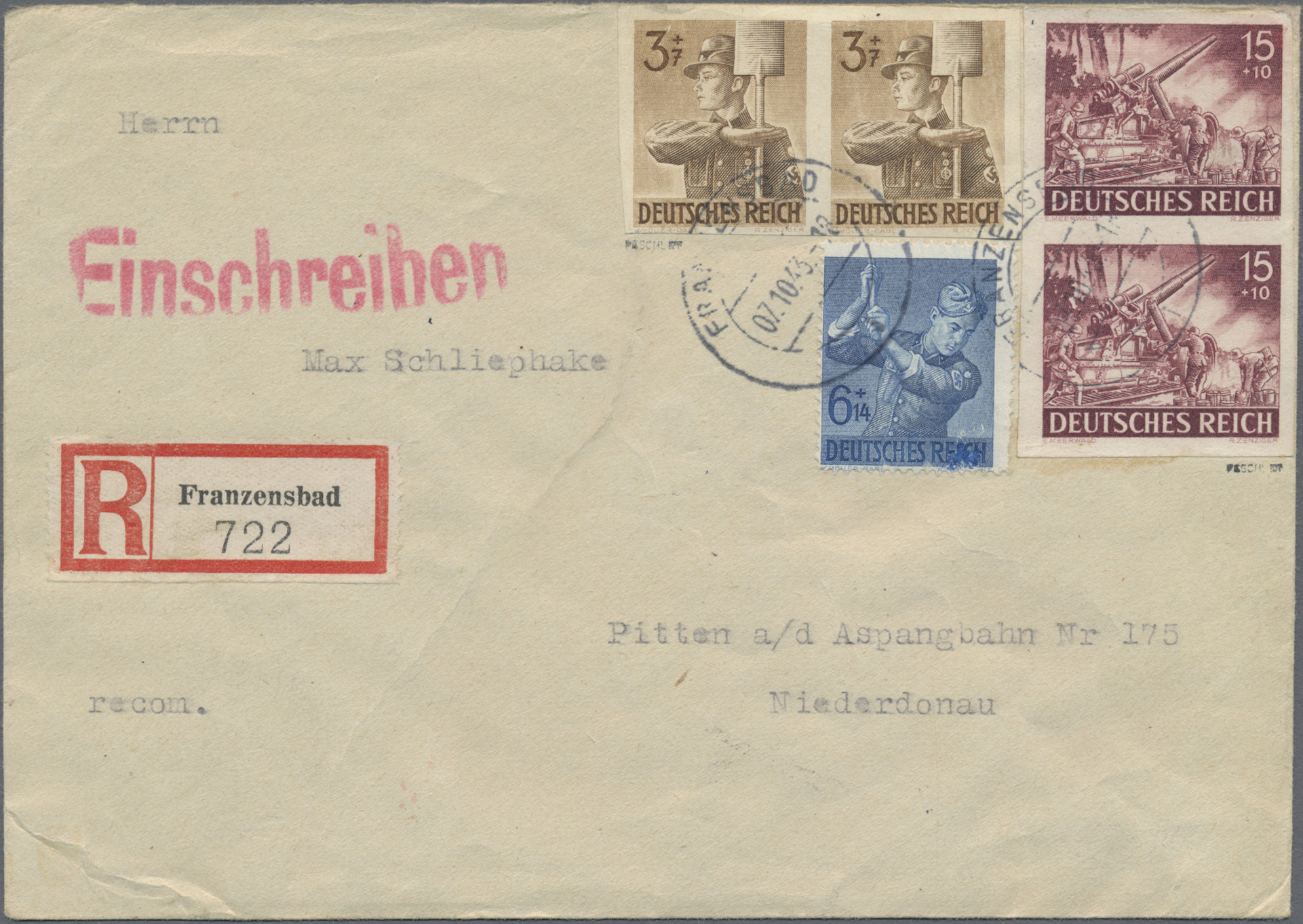 Lot 05251 - Deutsches Reich - 3. Reich - Auktionshaus Christoph Gärtner GmbH & Co. KG 57th AUCTION - Day 3 Lot 05251 - Deutsches Reich - 3. Reich - Auktionshaus Christoph Gärtner GmbH & Co. KG 57th AUCTION - Day 3
