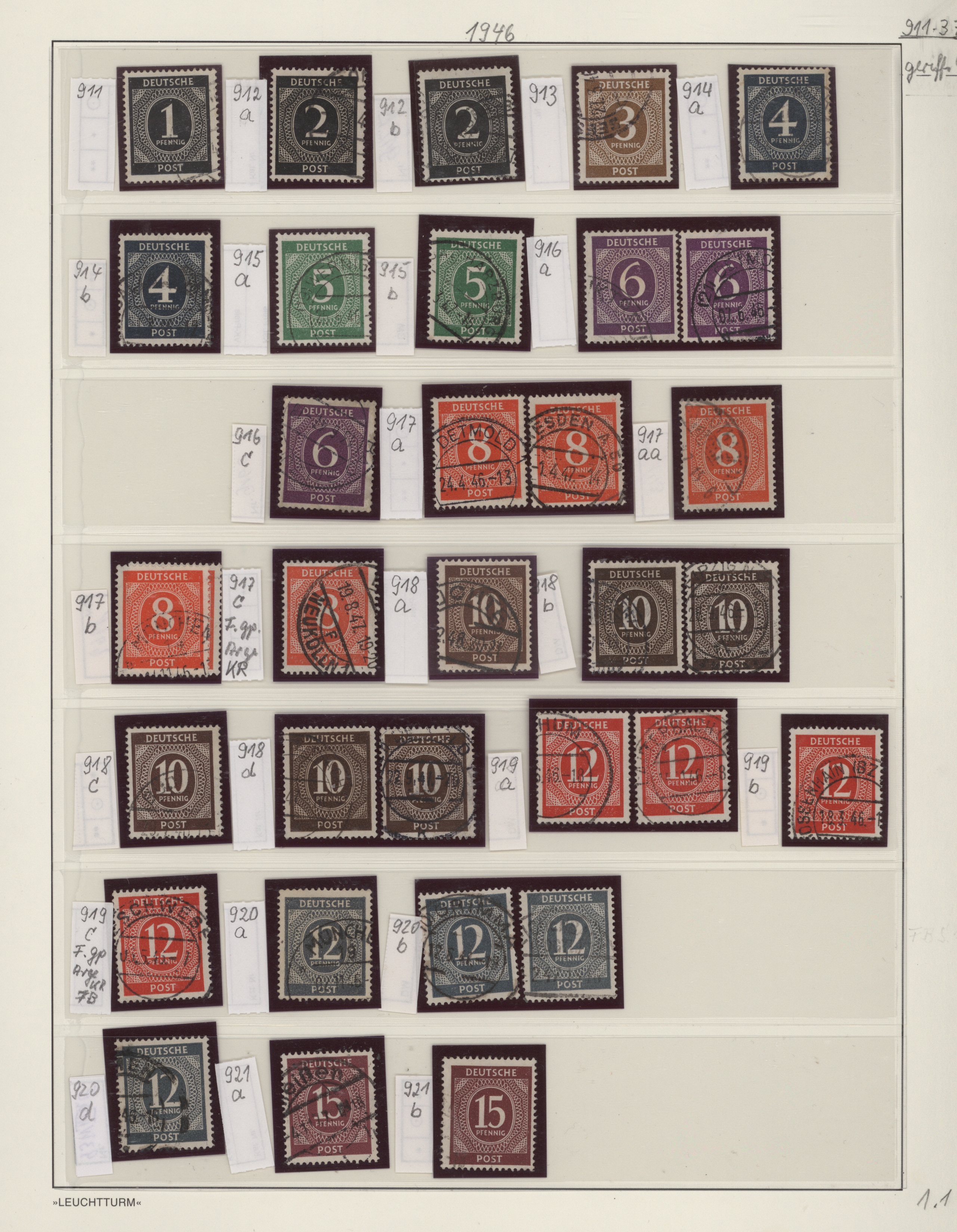 Lot 11284 - alliierte besetzung - Auktionshaus Christoph Gärtner GmbH & Co. KG 57th AUCTION - Day 5 Lot 11284 - alliierte besetzung - Auktionshaus Christoph Gärtner GmbH & Co. KG 57th AUCTION - Day 5