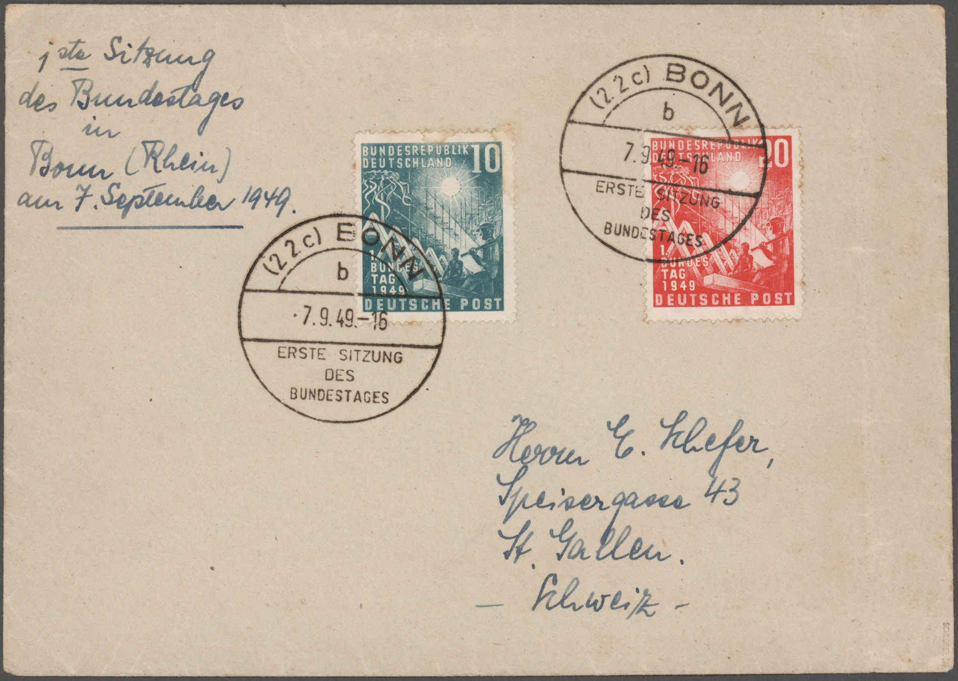 Lot 11831 - bundesrepublik deutschland - Auktionshaus Christoph Gärtner GmbH & Co. KG 57th AUCTION - Day 5 Lot 11831 - bundesrepublik deutschland - Auktionshaus Christoph Gärtner GmbH & Co. KG 57th AUCTION - Day 5