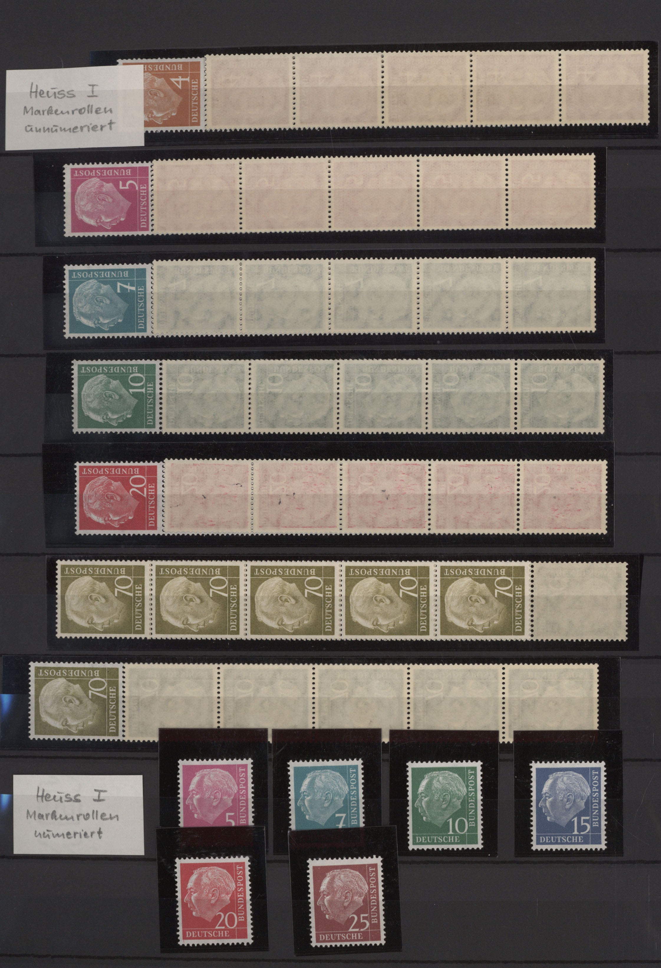 Lot 12041 - Bundesrepublik - Rollenmarken - Auktionshaus Christoph Gärtner GmbH & Co. KG 57th AUCTION - Day 5 Lot 12041 - Bundesrepublik - Rollenmarken - Auktionshaus Christoph Gärtner GmbH & Co. KG 57th AUCTION - Day 5