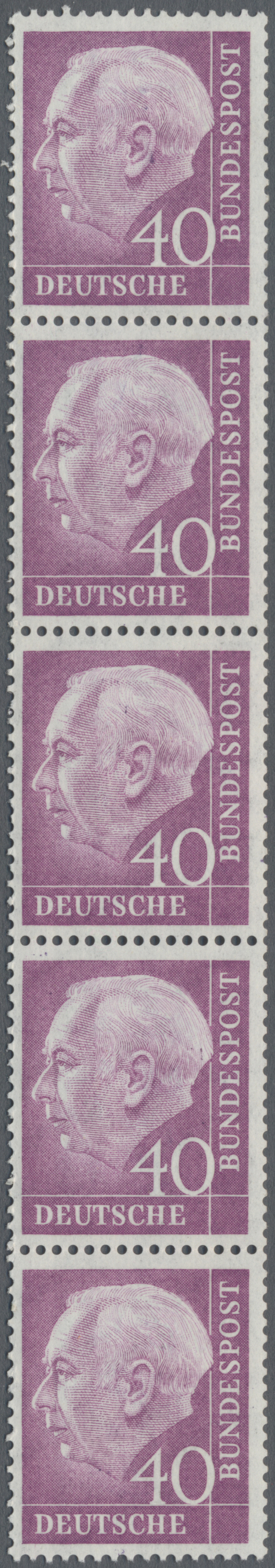 Lot 06928 - Bundesrepublik - Rollenmarken  -  Auktionshaus Christoph Gärtner GmbH & Co. KG 57th AUCTION - Day 3