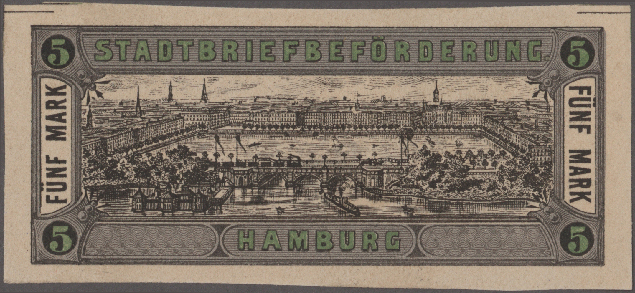 Lot 10353 - Deutsches Reich - Privatpost (Stadtpost) - Auktionshaus Christoph Gärtner GmbH & Co. KG 58th AUCTION - Day 3 Lot 10353 - Deutsches Reich - Privatpost (Stadtpost) - Auktionshaus Christoph Gärtner GmbH & Co. KG 58th AUCTION - Day 3