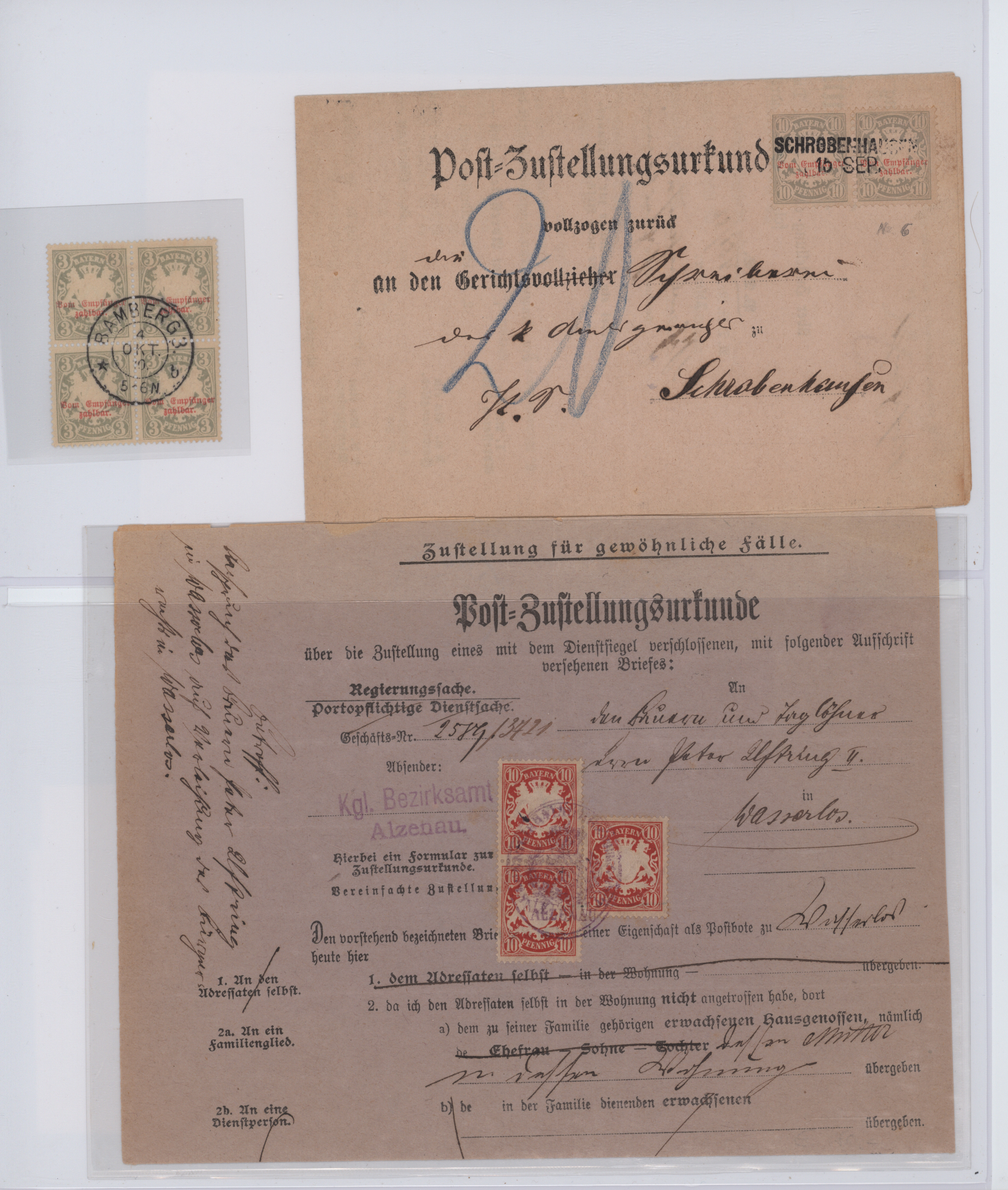 Lot 22742 - Bayern - Marken und Briefe  -  Auktionshaus Christoph Gärtner GmbH & Co. KG 50th Auction Anniversary Auction - Day 7