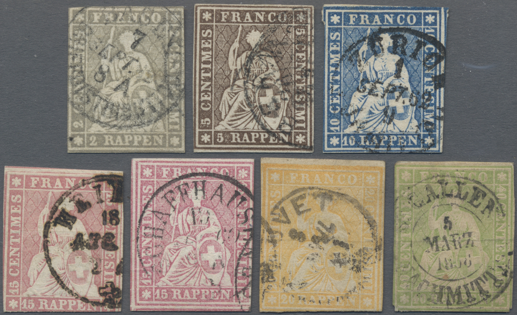 Lot 09681 - schweiz - Auktionshaus Christoph Gärtner GmbH & Co. KG 56th AUCTION - Day 4 Lot 09681 - schweiz - Auktionshaus Christoph Gärtner GmbH & Co. KG 56th AUCTION - Day 4