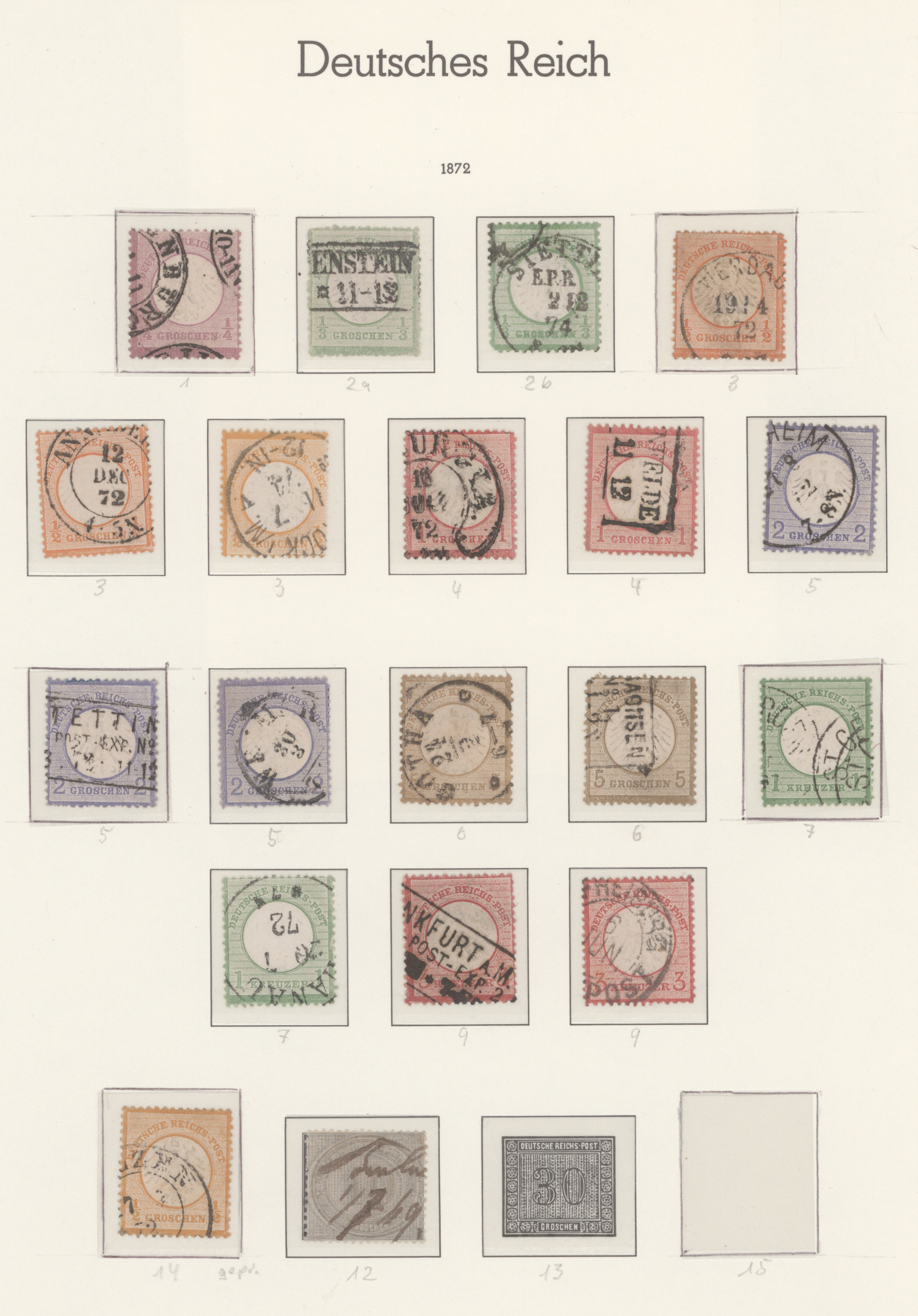 Lot 10849 - Deutsches Reich  -  Auktionshaus Christoph Gärtner GmbH & Co. KG 56th AUCTION - Day 5