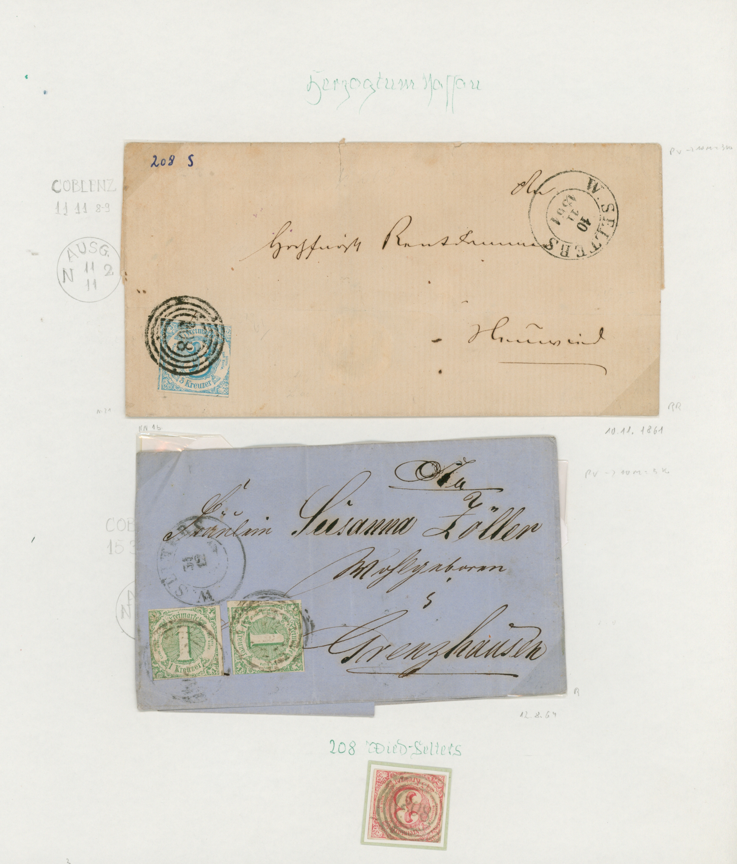 Lot 10315 - Thurn & Taxis - Marken und Briefe - Auktionshaus Christoph Gärtner GmbH & Co. KG 57th AUCTION - Day 5 Lot 10315 - Thurn & Taxis - Marken und Briefe - Auktionshaus Christoph Gärtner GmbH & Co. KG 57th AUCTION - Day 5