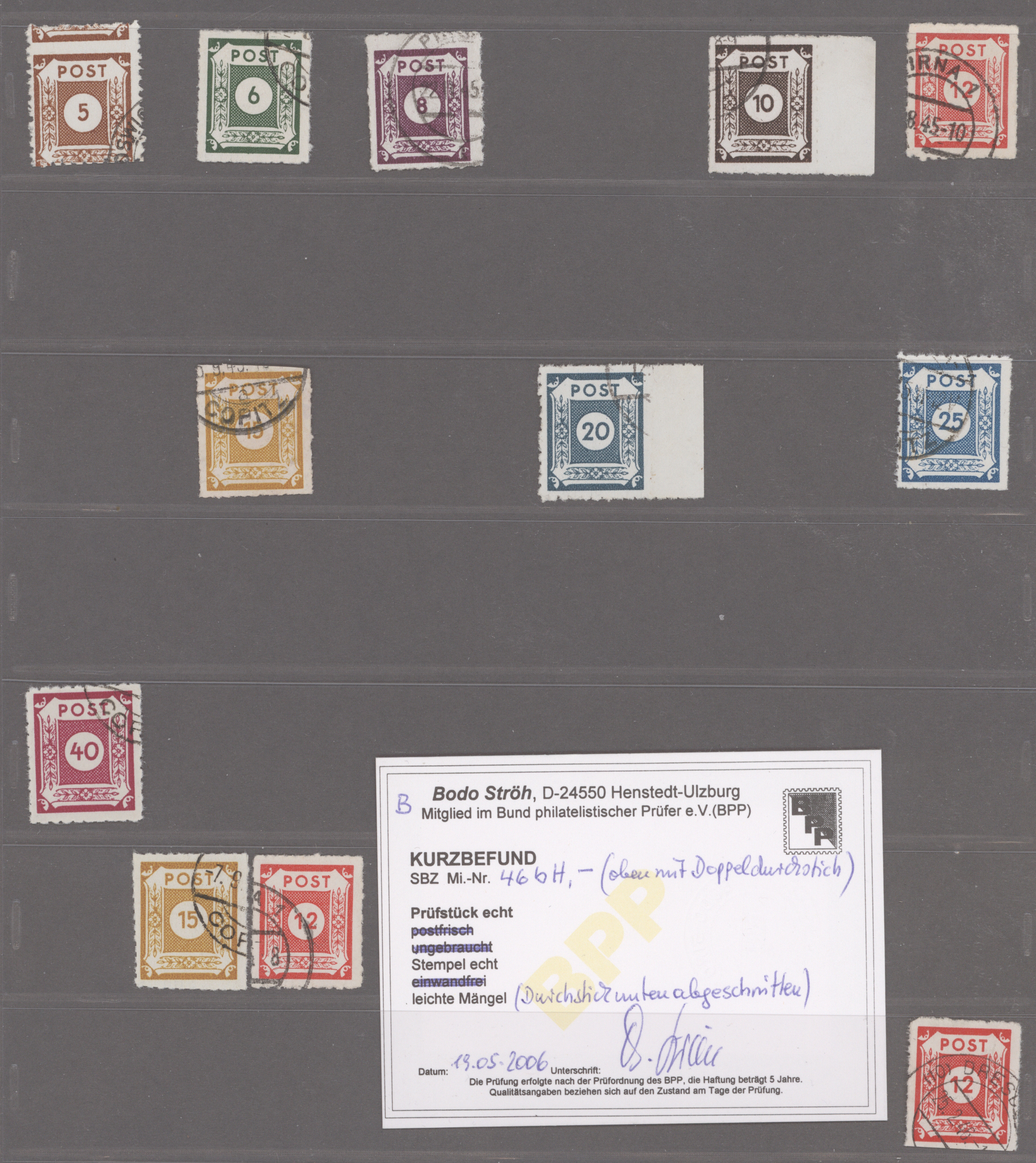 Lot 11697 - Sowjetische Zone - Ost-Sachsen - Auktionshaus Christoph Gärtner GmbH & Co. KG 56th AUCTION - Day 5 Lot 11697 - Sowjetische Zone - Ost-Sachsen - Auktionshaus Christoph Gärtner GmbH & Co. KG 56th AUCTION - Day 5