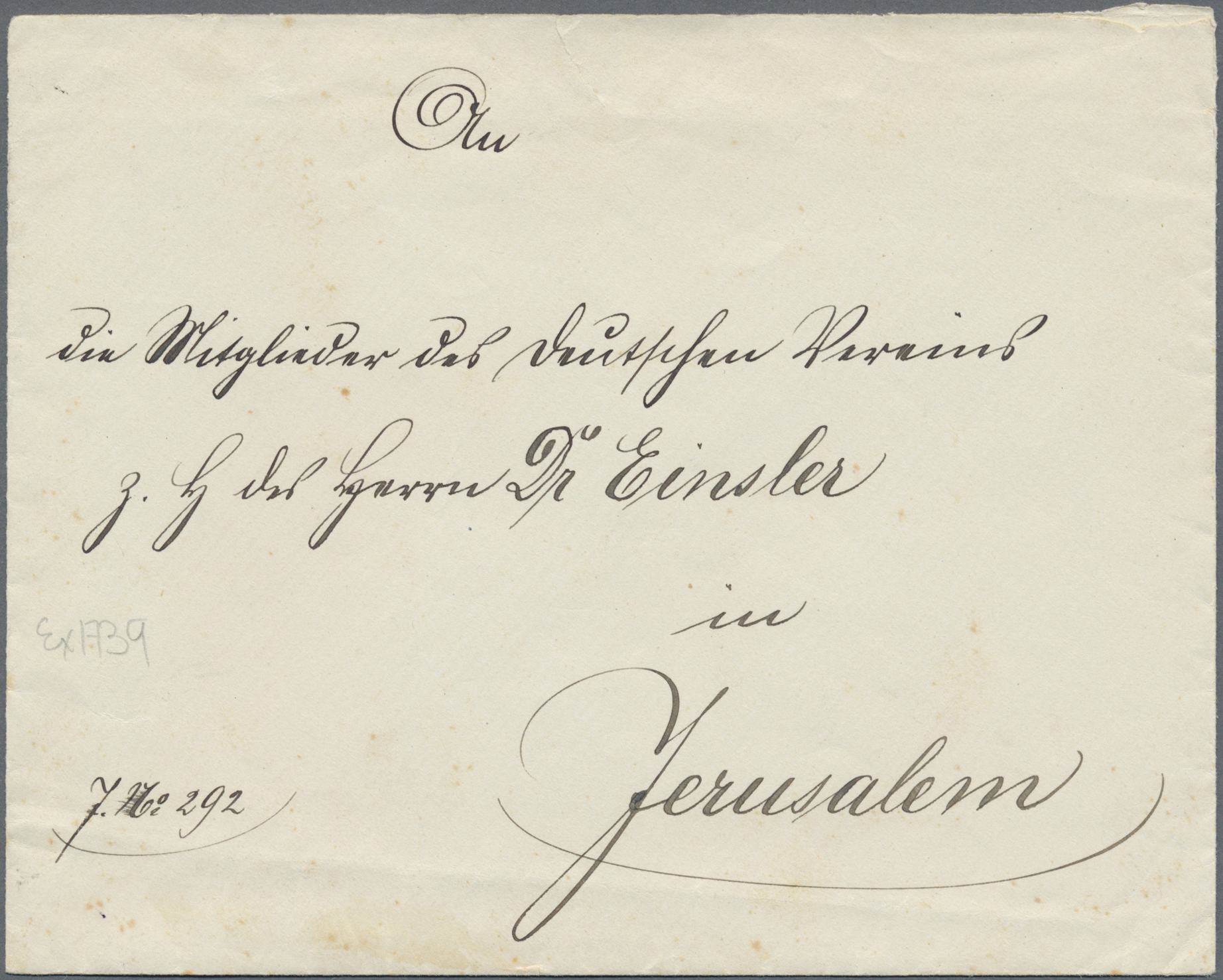 Stamp Auction Deutsche Post in der Türkei Besonderheiten Single