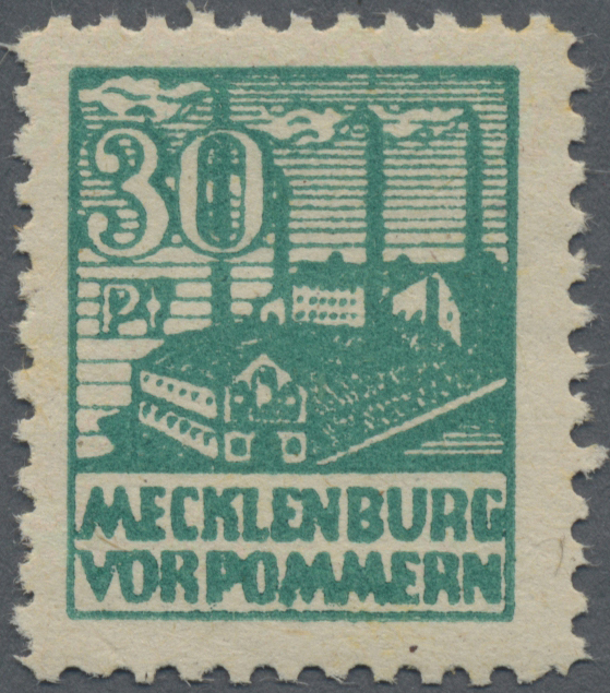 Lot 05872 - Sowjetische Zone - Mecklenburg-Vorpommern - Auktionshaus Christoph Gärtner GmbH & Co. KG 56th AUCTION - Day 3 Lot 05872 - Sowjetische Zone - Mecklenburg-Vorpommern - Auktionshaus Christoph Gärtner GmbH & Co. KG 56th AUCTION - Day 3