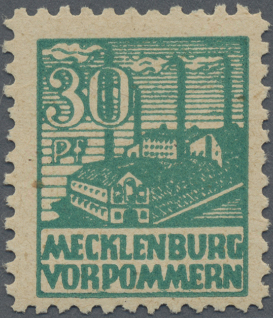 Lot 05873 - Sowjetische Zone - Mecklenburg-Vorpommern - Auktionshaus Christoph Gärtner GmbH & Co. KG 56th AUCTION - Day 3 Lot 05873 - Sowjetische Zone - Mecklenburg-Vorpommern - Auktionshaus Christoph Gärtner GmbH & Co. KG 56th AUCTION - Day 3