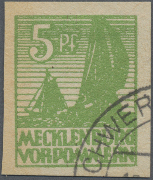 Lot 05859 - Sowjetische Zone - Mecklenburg-Vorpommern - Auktionshaus Christoph Gärtner GmbH & Co. KG 56th AUCTION - Day 3 Lot 05859 - Sowjetische Zone - Mecklenburg-Vorpommern - Auktionshaus Christoph Gärtner GmbH & Co. KG 56th AUCTION - Day 3