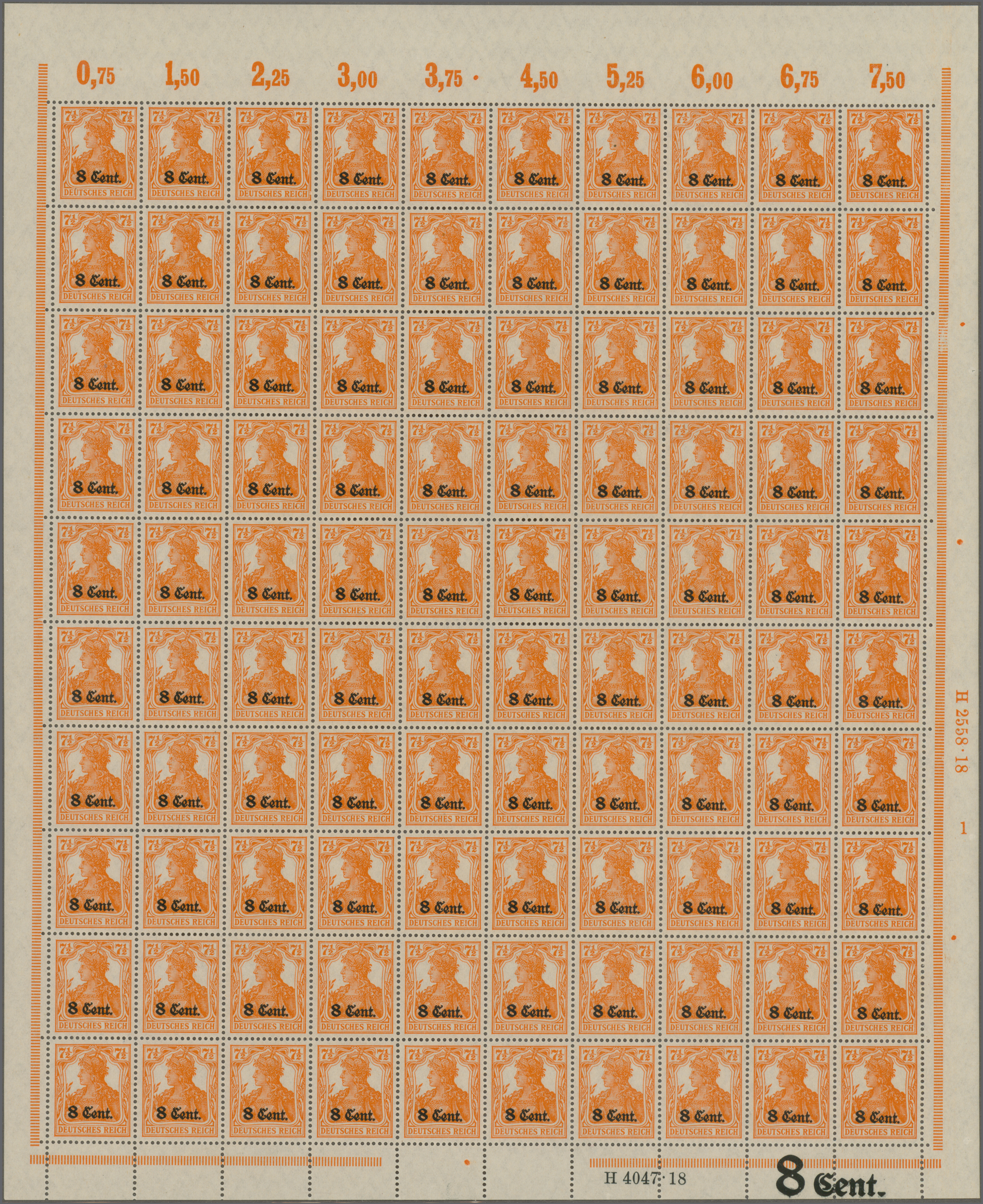 Lot 05833 - Deutsche Besetzung I. WK: Etappengebiet West  -  Auktionshaus Christoph Gärtner GmbH & Co. KG 57th AUCTION - Day 3