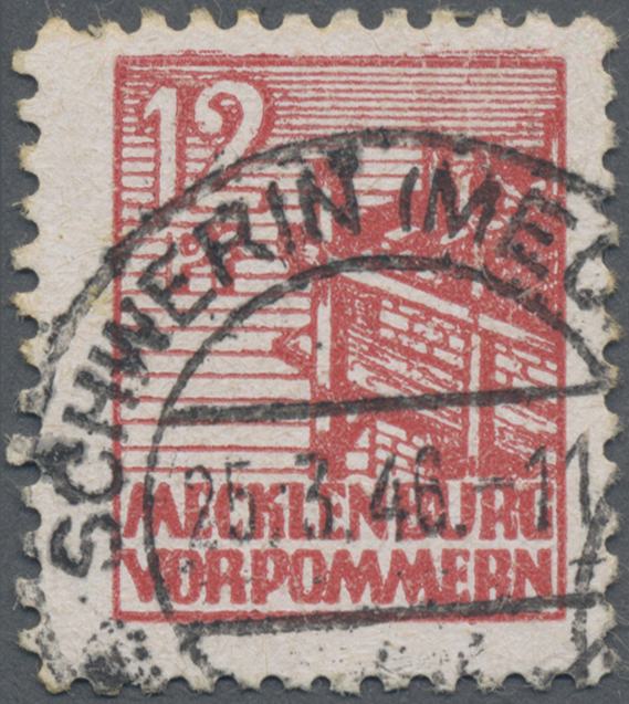 Lot 06322 - Sowjetische Zone - Mecklenburg-Vorpommern  -  Auktionshaus Christoph Gärtner GmbH & Co. KG 57th AUCTION - Day 3