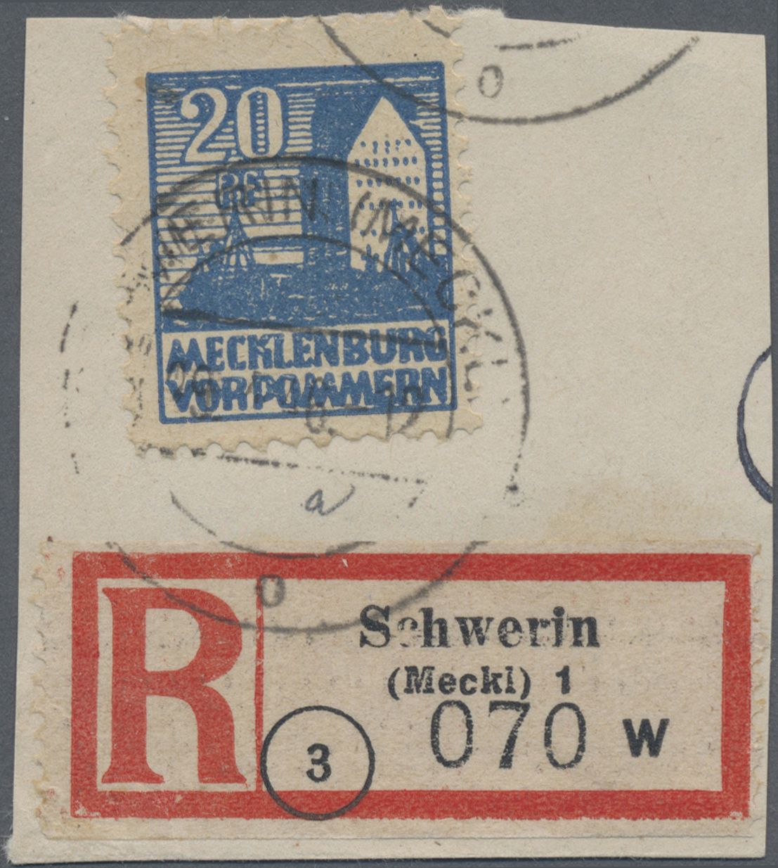 Lot 05869 - Sowjetische Zone - Mecklenburg-Vorpommern - Auktionshaus Christoph Gärtner GmbH & Co. KG 56th AUCTION - Day 3 Lot 05869 - Sowjetische Zone - Mecklenburg-Vorpommern - Auktionshaus Christoph Gärtner GmbH & Co. KG 56th AUCTION - Day 3