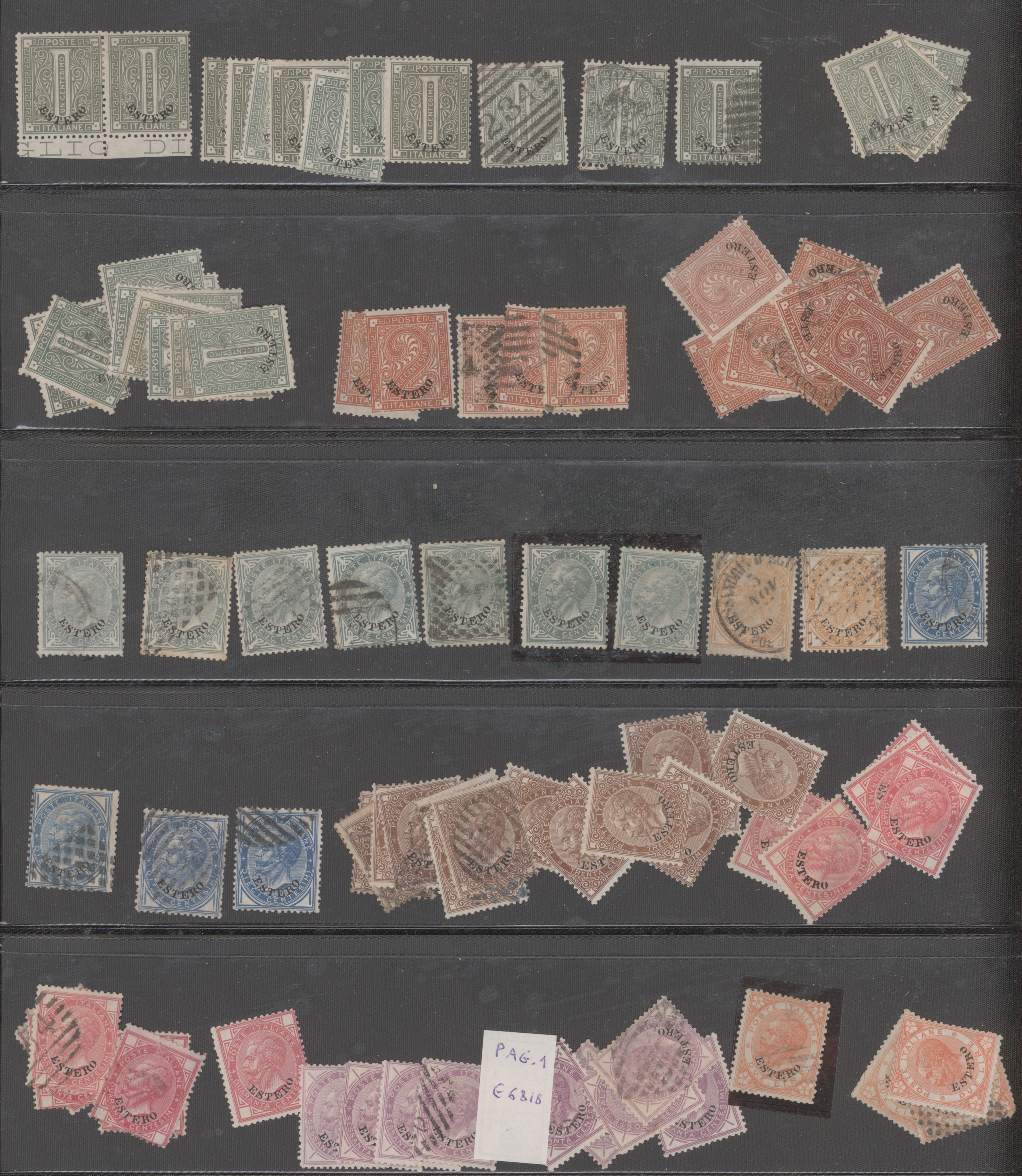 Lot 12281 - italienische post in der levante - Auktionshaus Christoph Gärtner GmbH & Co. KG 58th AUCTION - Day 4 Lot 12281 - italienische post in der levante - Auktionshaus Christoph Gärtner GmbH & Co. KG 58th AUCTION - Day 4