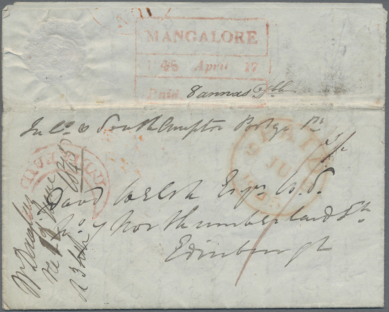 Lot 02210 - Indien - Vorphilatelie  -  Auktionshaus Christoph Gärtner GmbH & Co. KG 57th AUCTION - Day 2