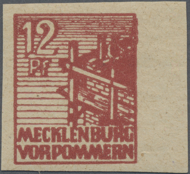 Lot 06323 - Sowjetische Zone - Mecklenburg-Vorpommern  -  Auktionshaus Christoph Gärtner GmbH & Co. KG 57th AUCTION - Day 3