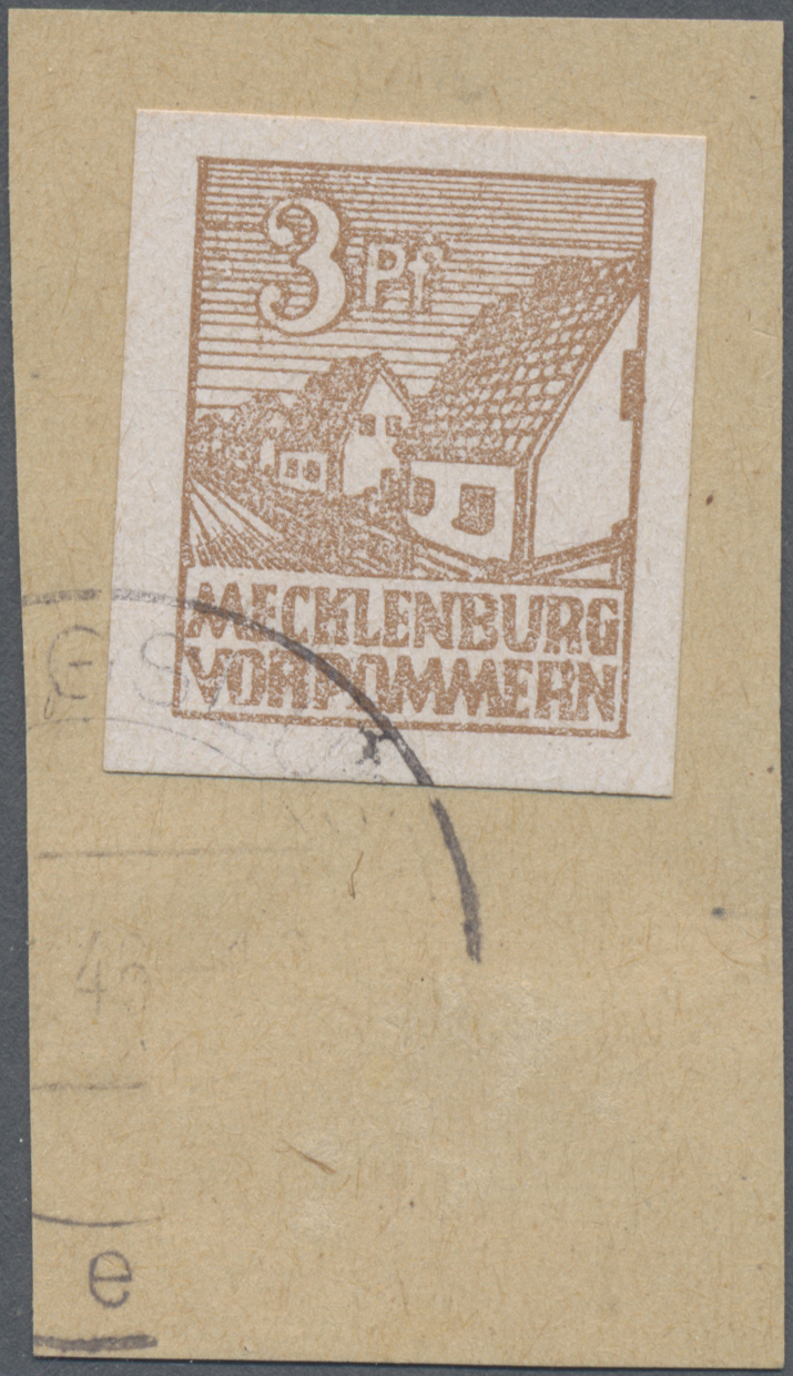 Lot 06317 - Sowjetische Zone - Mecklenburg-Vorpommern  -  Auktionshaus Christoph Gärtner GmbH & Co. KG 57th AUCTION - Day 3