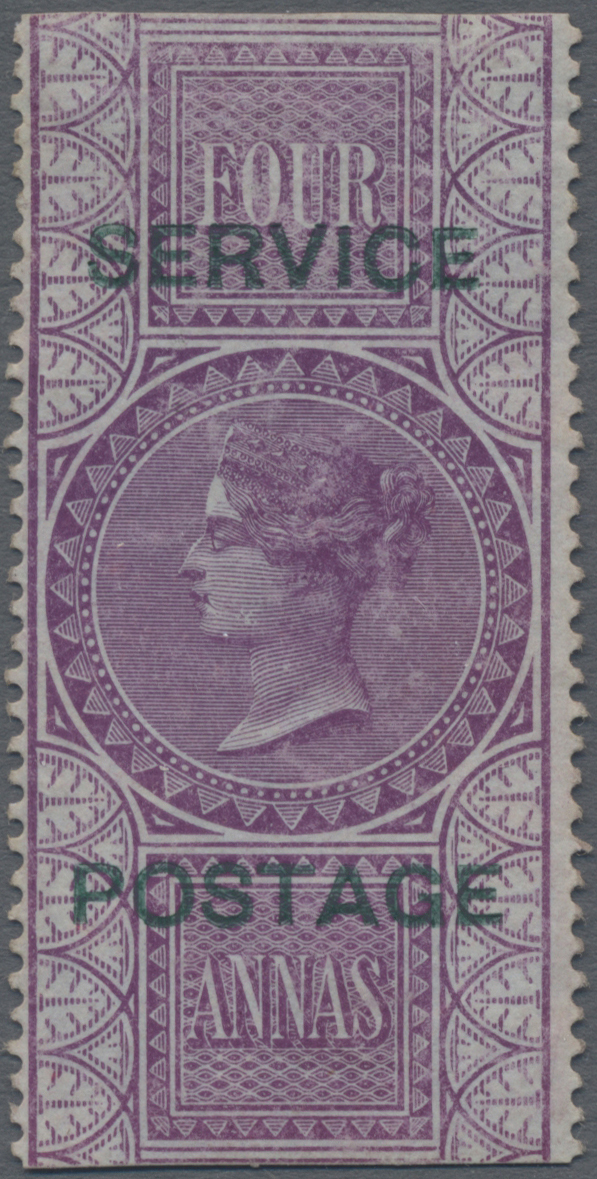 Lot 02223 - Indien - Dienstmarken  -  Auktionshaus Christoph Gärtner GmbH & Co. KG 57th AUCTION - Day 2