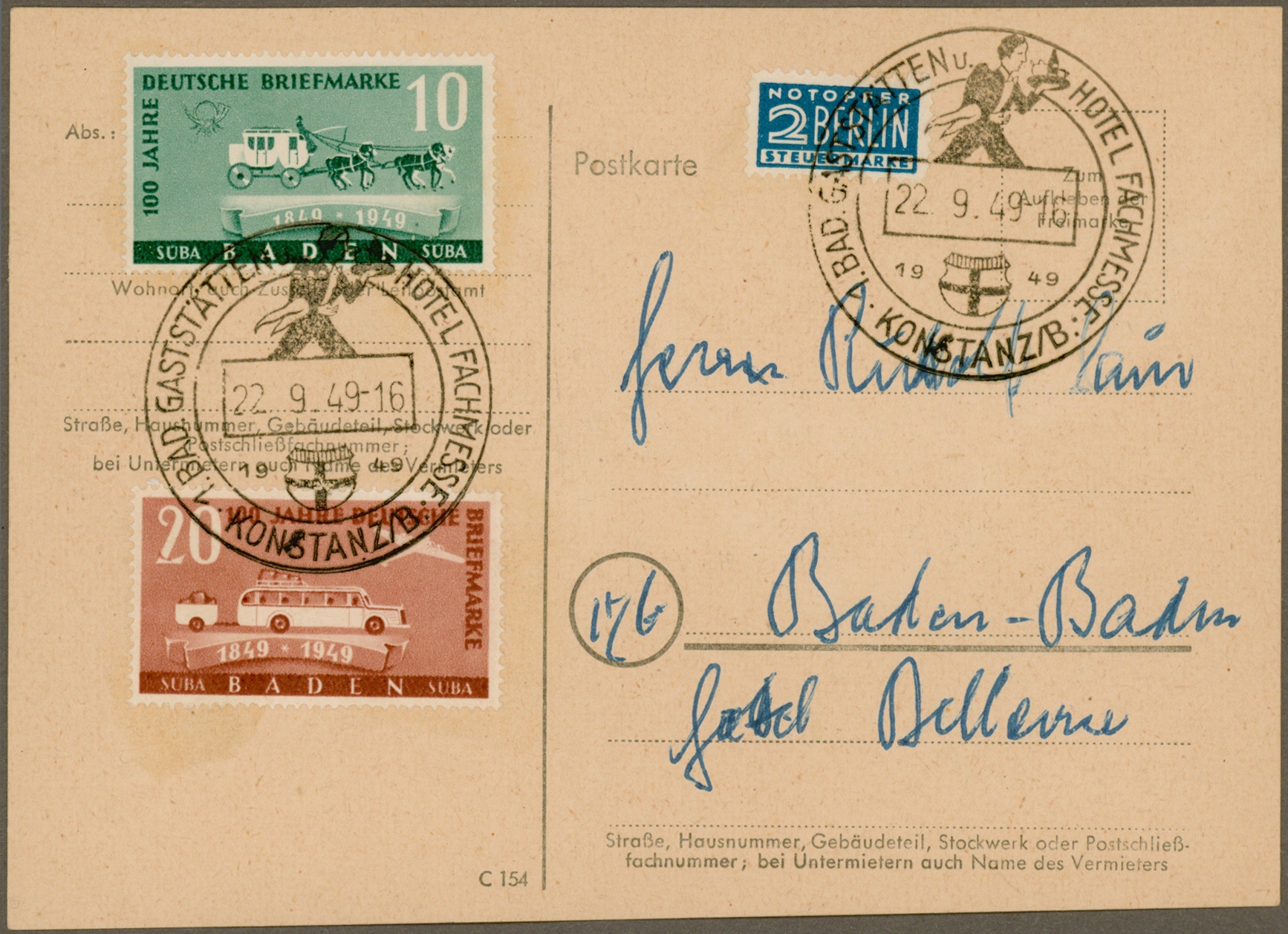 Stamp Auction deutschland nach 1945 57th AUCTION Day 5, lot 11209