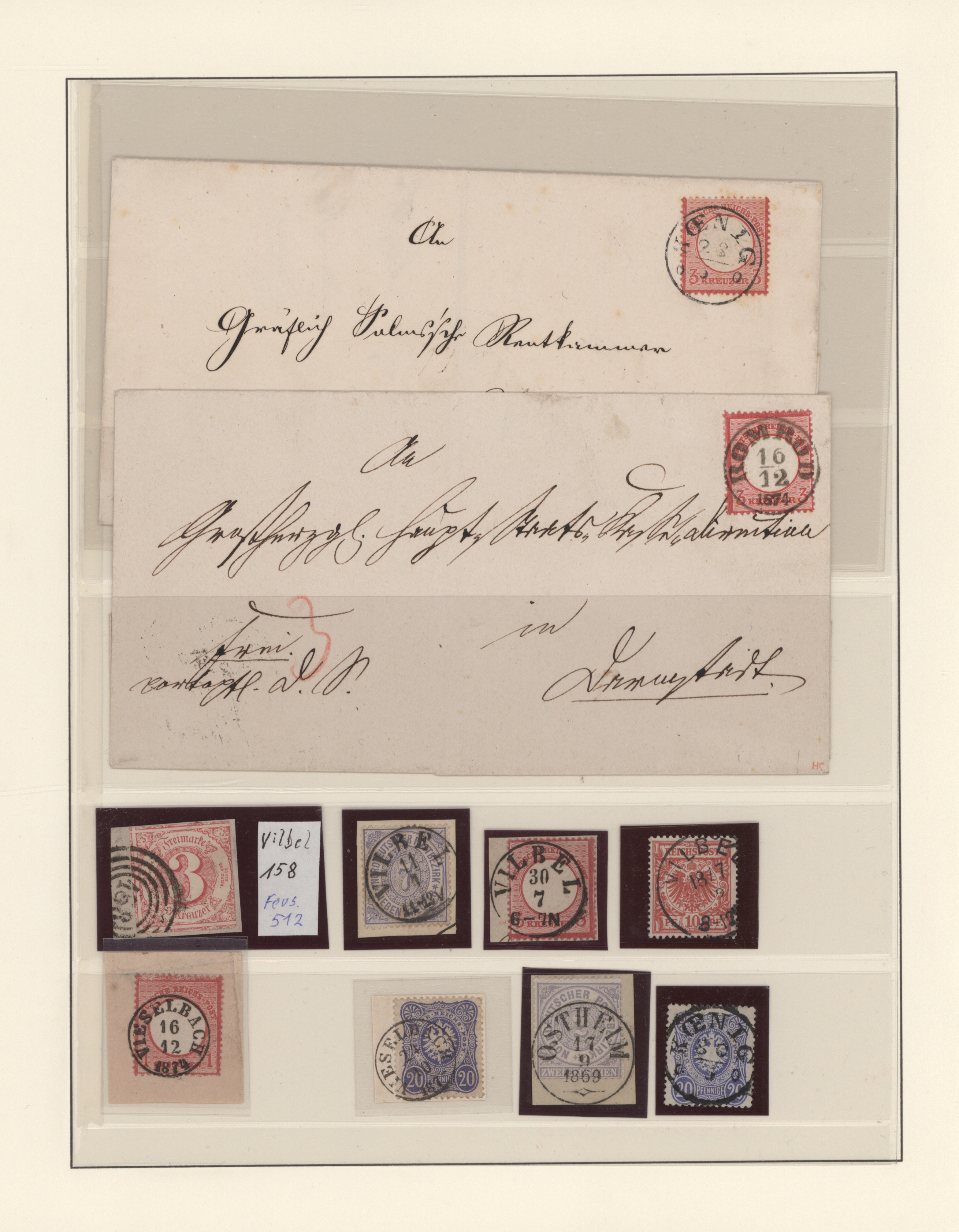 Lot 22934 - Thurn & Taxis - Nachverwendete Stempel  -  Auktionshaus Christoph Gärtner GmbH & Co. KG 50th Auction Anniversary Auction - Day 7