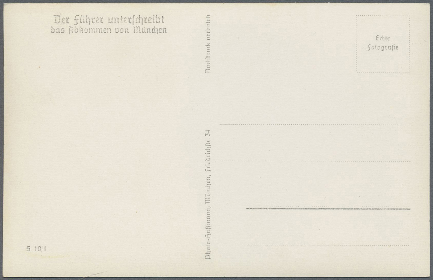 Stamp Auction Ansichtskarten Propaganda Single lots Germany