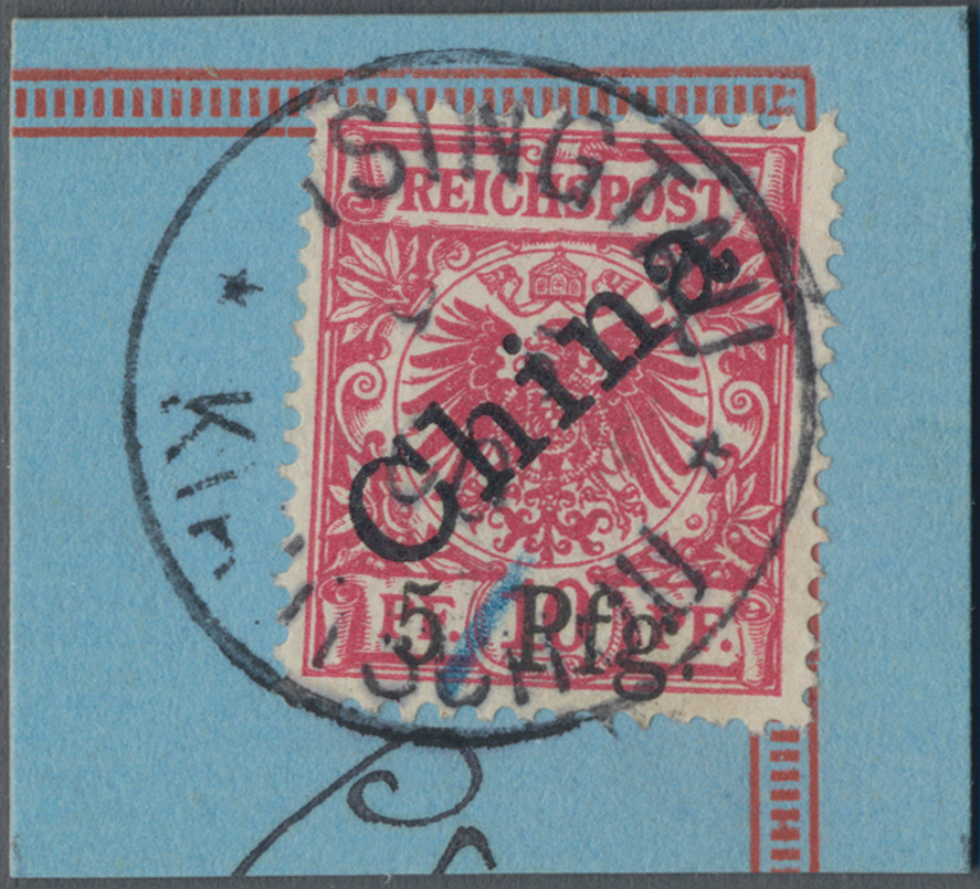 Lot 05789 - Deutsche Kolonien - Kiautschou - Auktionshaus Christoph Gärtner GmbH & Co. KG 57th AUCTION - Day 3 Lot 05789 - Deutsche Kolonien - Kiautschou - Auktionshaus Christoph Gärtner GmbH & Co. KG 57th AUCTION - Day 3