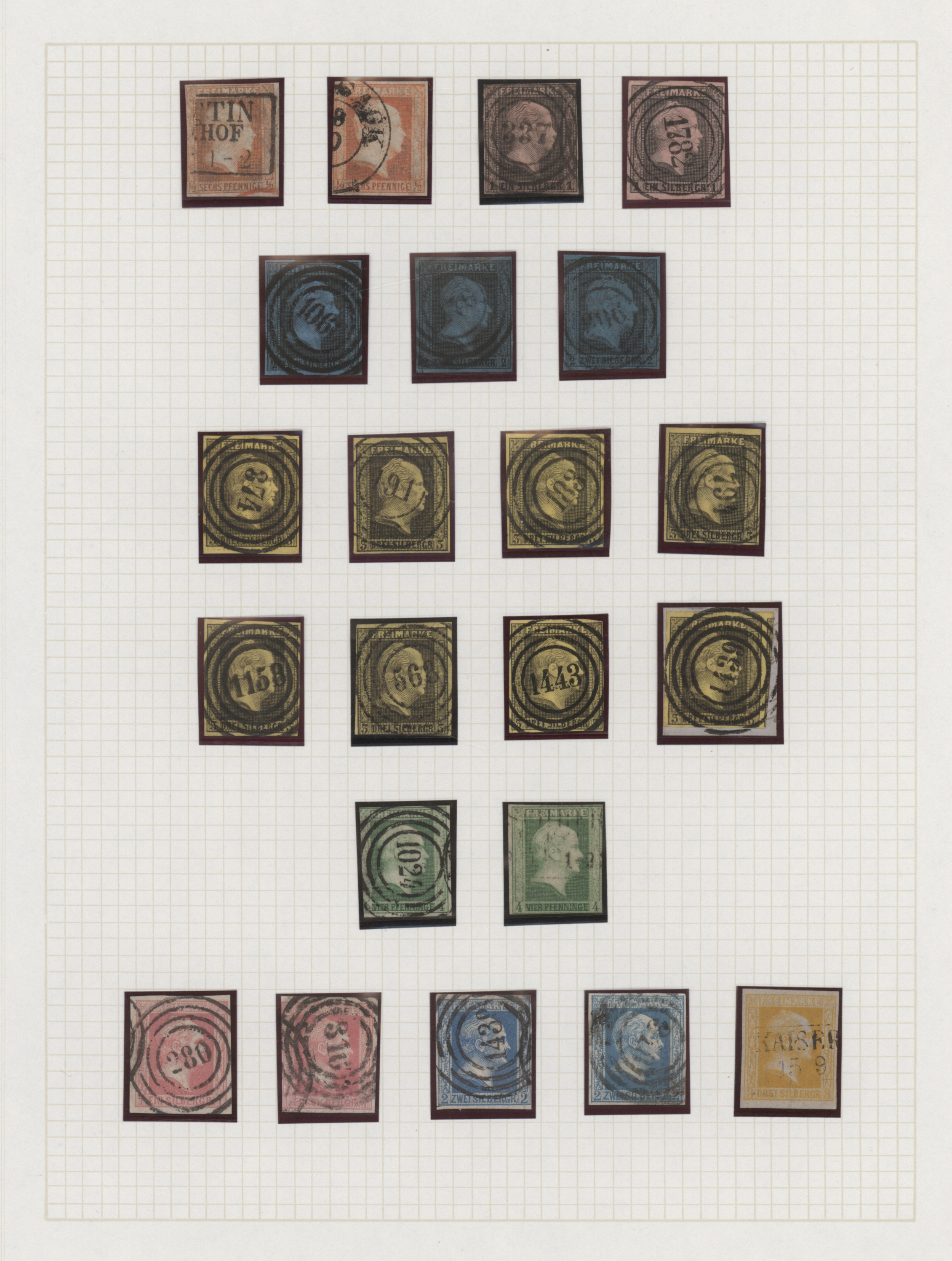 Lot 13769 - Preußen - Marken und Briefe - Auktionshaus Christoph Gärtner GmbH & Co. KG 58th AUCTION - Day 5 Lot 13769 - Preußen - Marken und Briefe - Auktionshaus Christoph Gärtner GmbH & Co. KG 58th AUCTION - Day 5