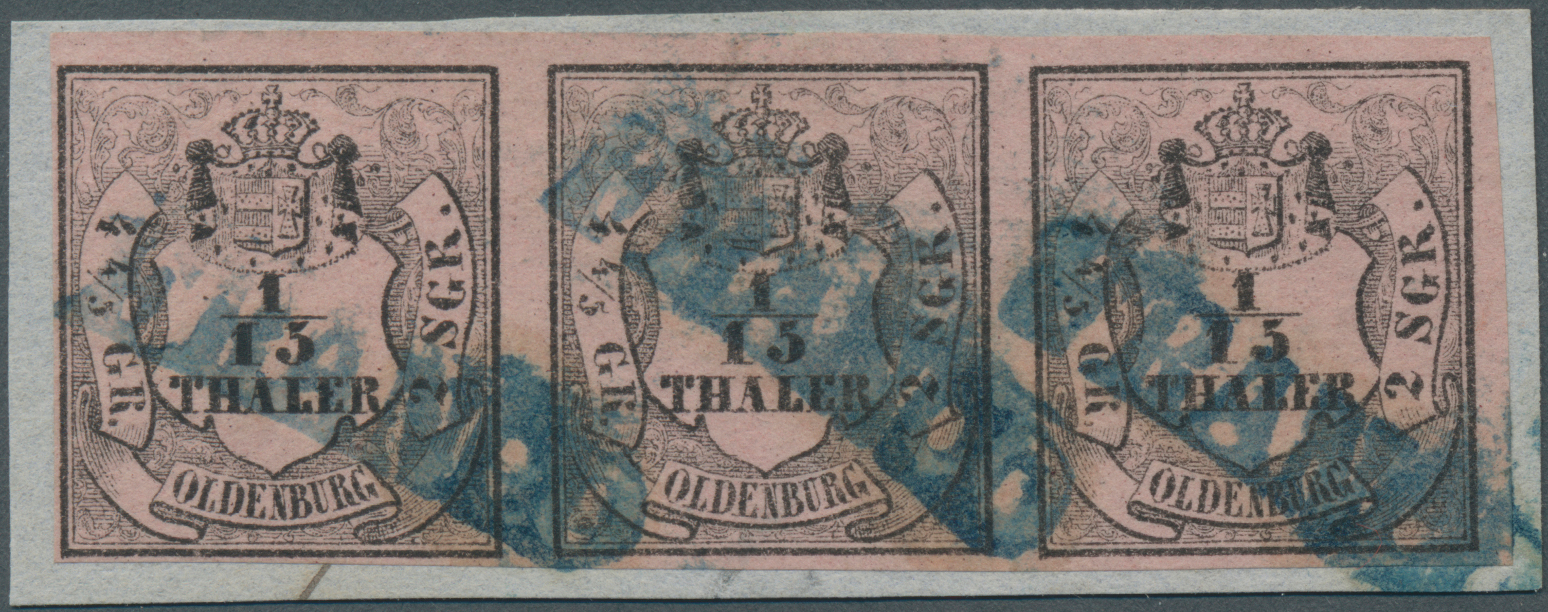 Lot 433 - Oldenburg - Marken und Briefe  -   Auction #211
