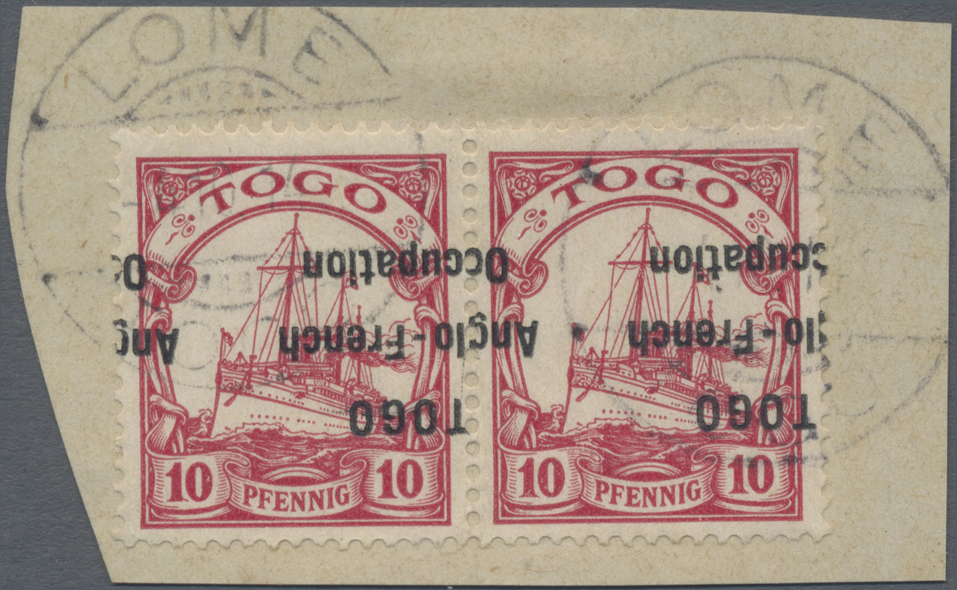 Lot 05819 - Deutsche Kolonien - Togo - Britische Besetzung  -  Auktionshaus Christoph Gärtner GmbH & Co. KG 57th AUCTION - Day 3
