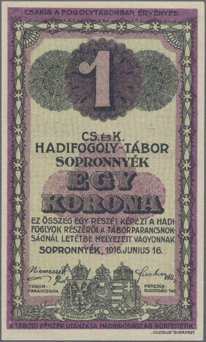 Lot 8677 - Hungary / Ungarn banknoten -  Auktionshaus Christoph Gärtner GmbH & Co. KG Sale #47 Banknotes Worldwide & Germany, Numismatics