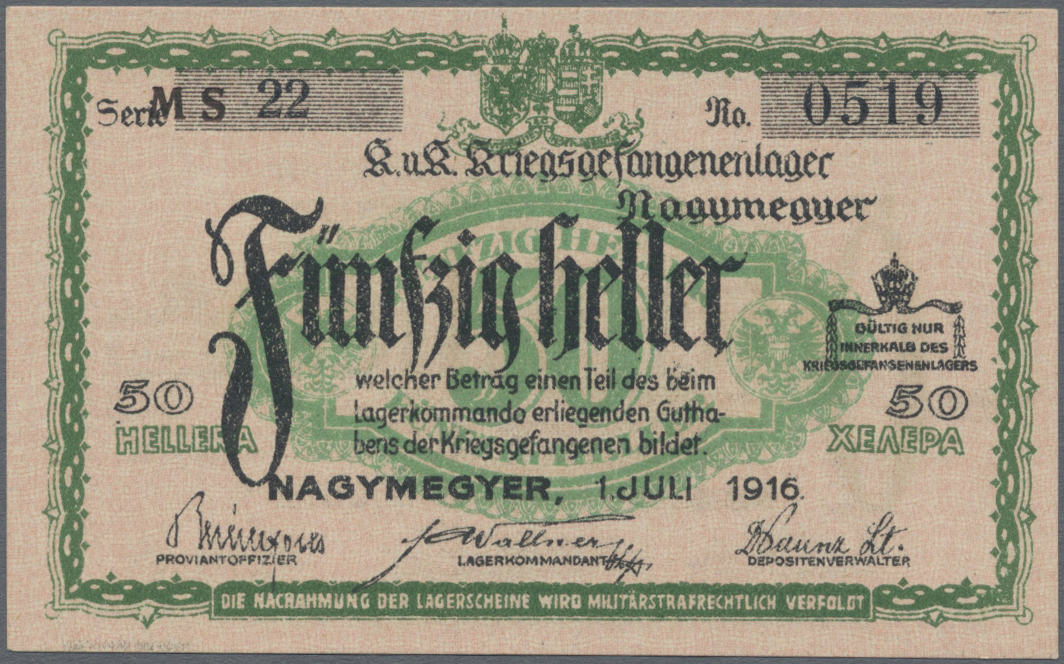 Lot 8677 - Hungary / Ungarn banknoten -  Auktionshaus Christoph Gärtner GmbH & Co. KG Sale #47 Banknotes Worldwide & Germany, Numismatics