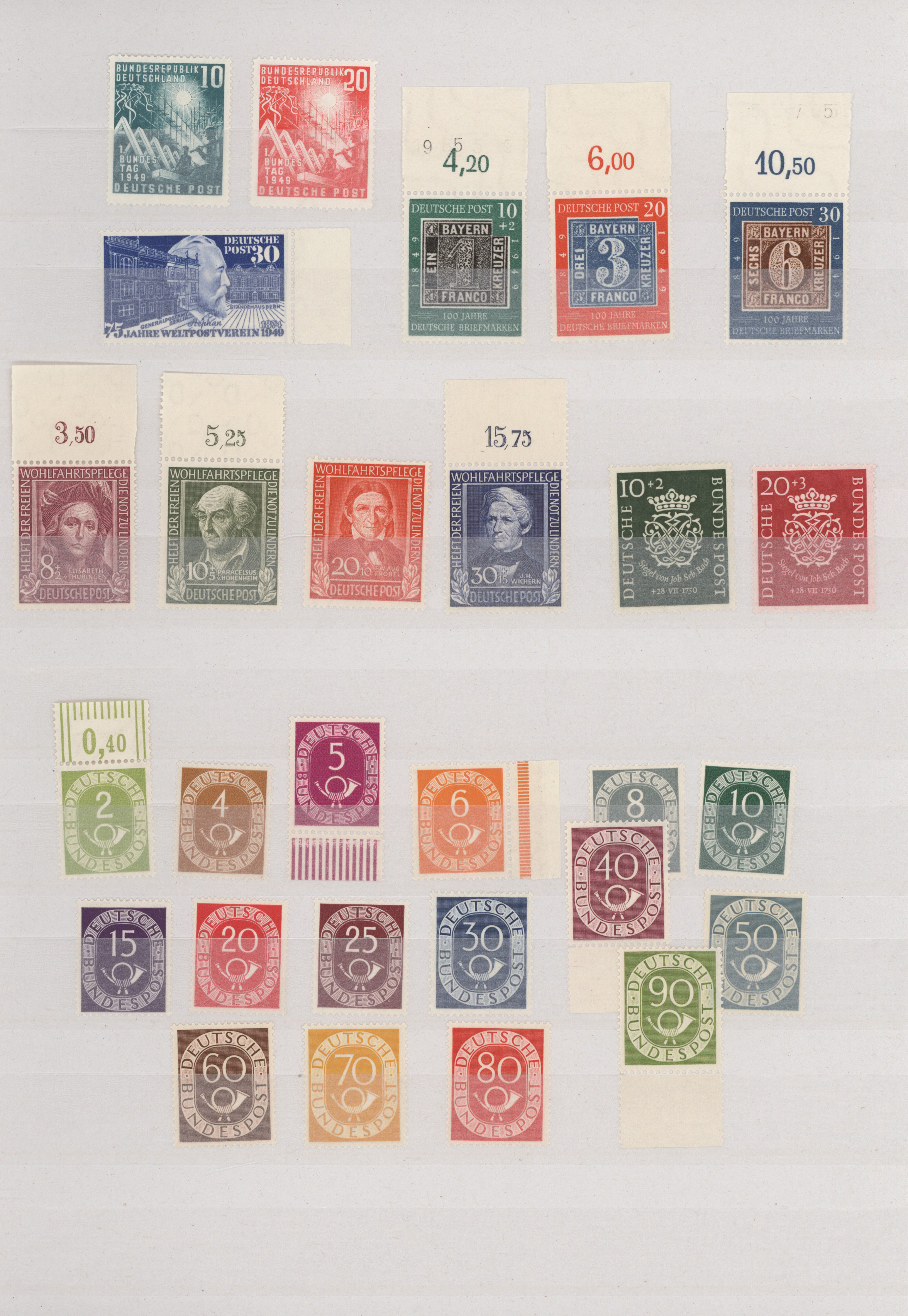 Lot 15250 - bundesrepublik deutschland - Auktionshaus Christoph Gärtner GmbH & Co. KG 58th AUCTION - Day 5 Lot 15250 - bundesrepublik deutschland - Auktionshaus Christoph Gärtner GmbH & Co. KG 58th AUCTION - Day 5